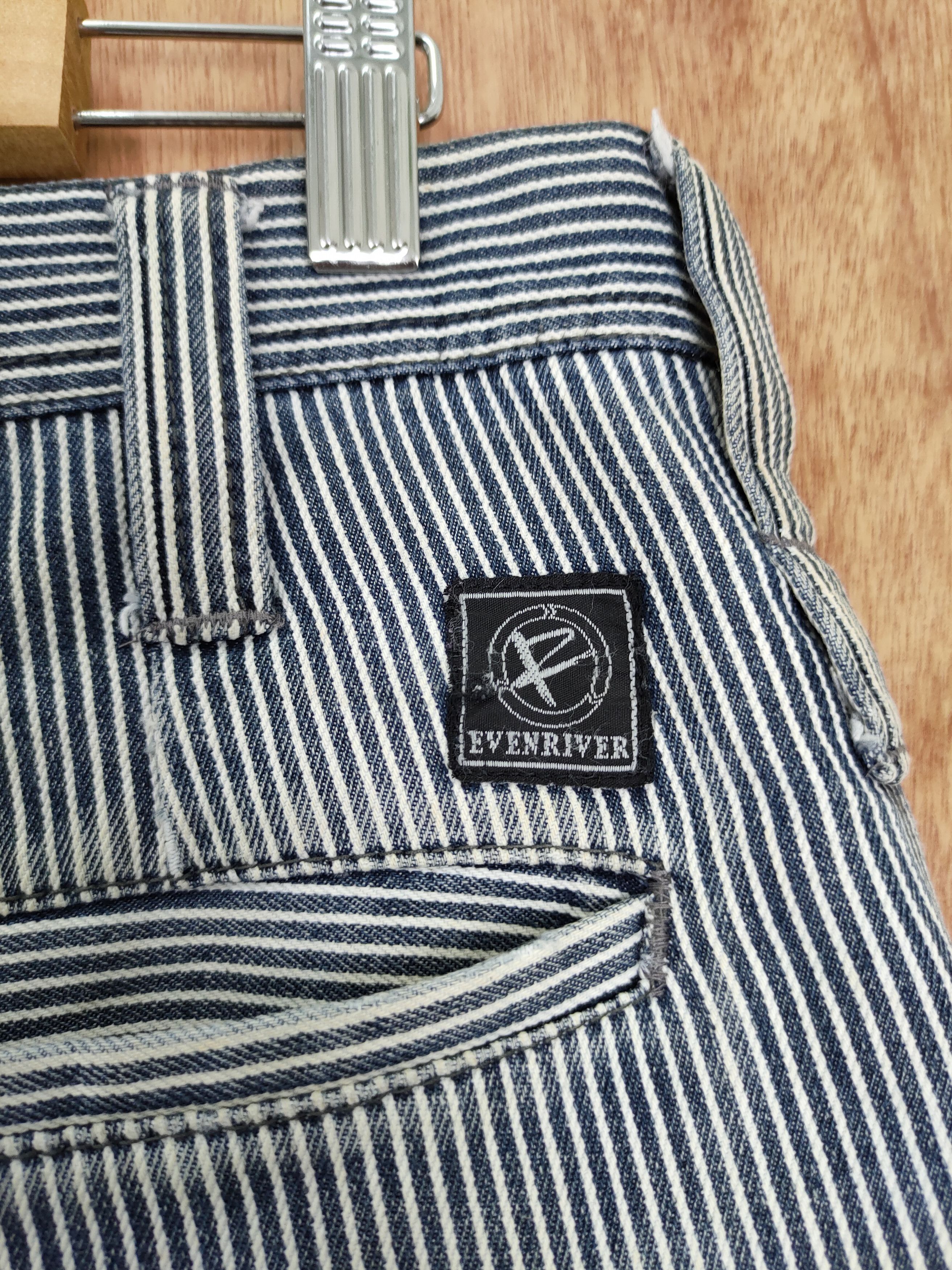 Japanese Brand DLL Evenriver stripe faded ripped thrasher cargo pants#710 Size US 30 / EU 46 - 10 Thumbnail