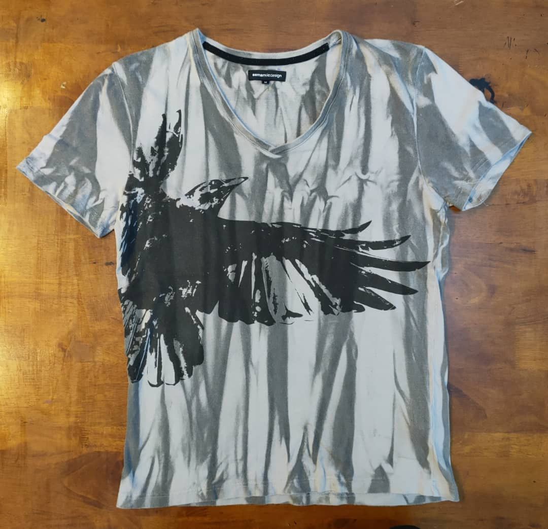Japanese Brand Semantic Crow Full Print T Size US M / EU 48-50 / 2 - 1 Thumbnail