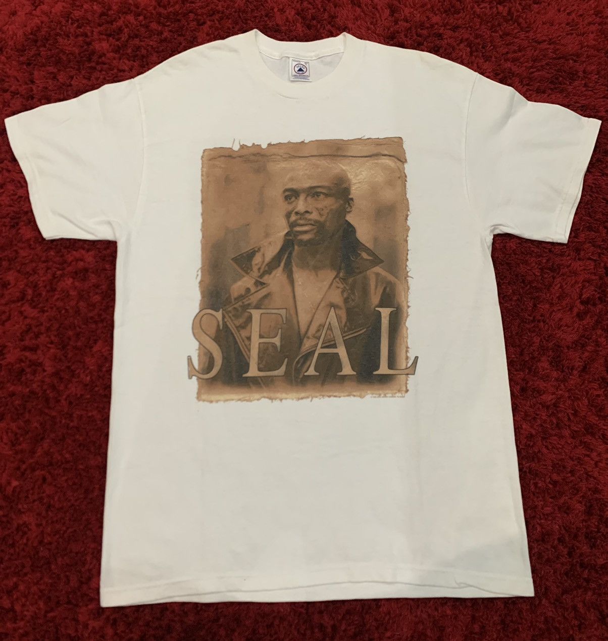 Rap Tees × Vintage Vintage Seal Tour 1999 Shirt, Rap Tee,Boys II Men Size US L / EU 52-54 / 3 - 2 Thumbnail