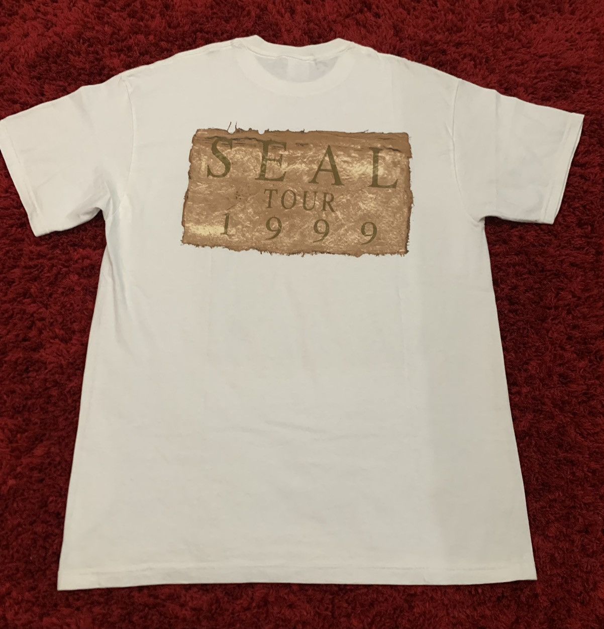 Rap Tees × Vintage Vintage Seal Tour 1999 Shirt, Rap Tee,Boys II Men Size US L / EU 52-54 / 3 - 6 Thumbnail
