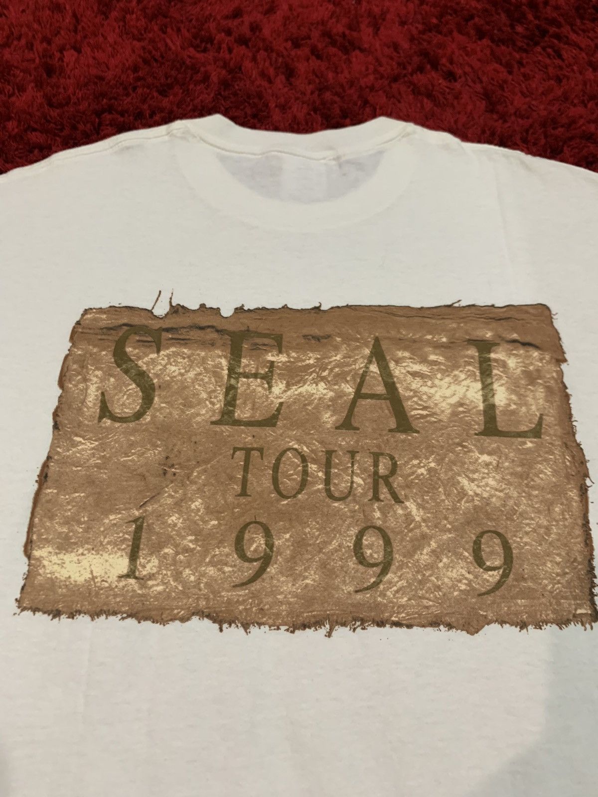 Rap Tees × Vintage Vintage Seal Tour 1999 Shirt, Rap Tee,Boys II Men Size US L / EU 52-54 / 3 - 5 Thumbnail