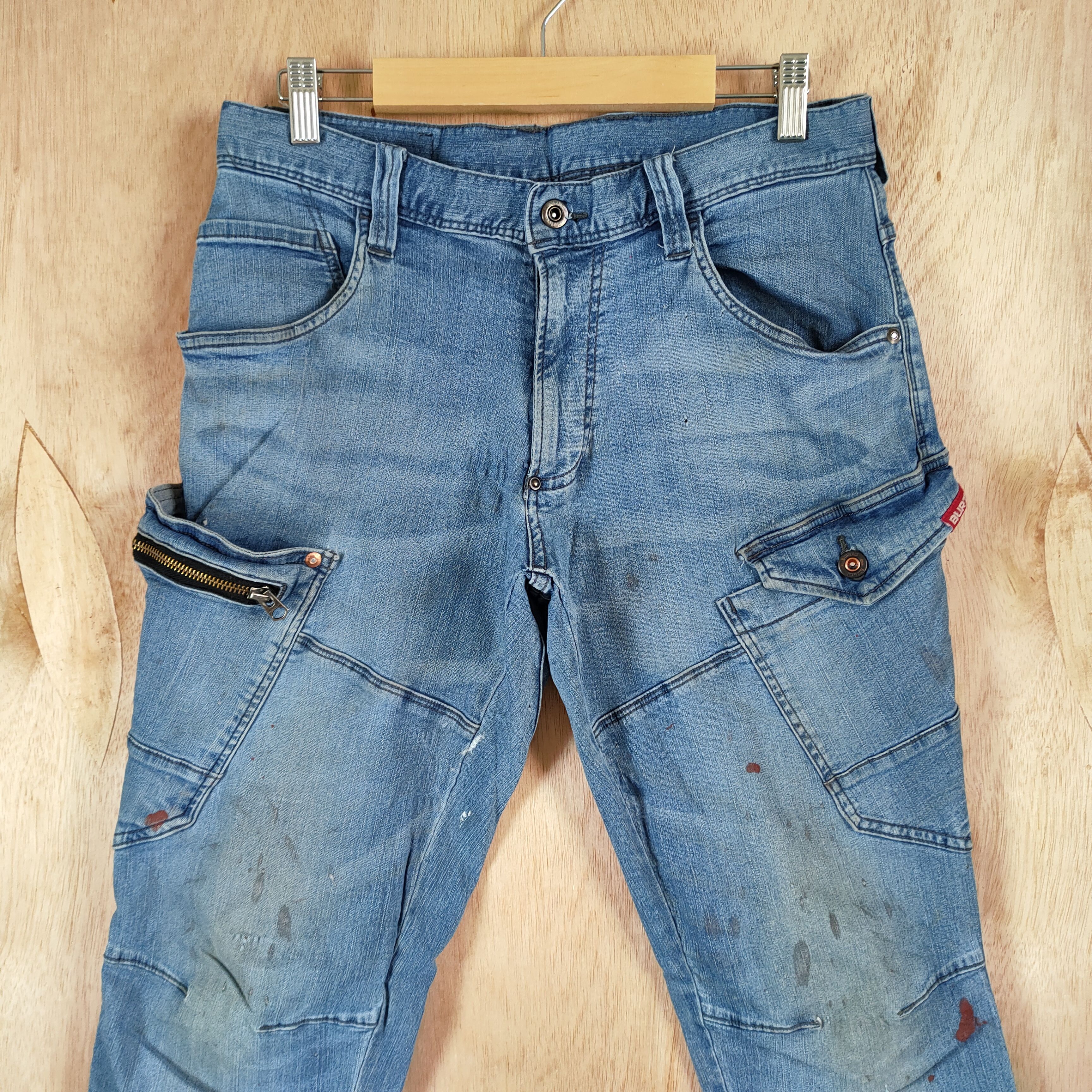 Japanese Brand × Vintage JAPANESE BRAND VINTAGE CARGO PANTS /FADED Size US 30 / EU 46 - 2 Thumbnail