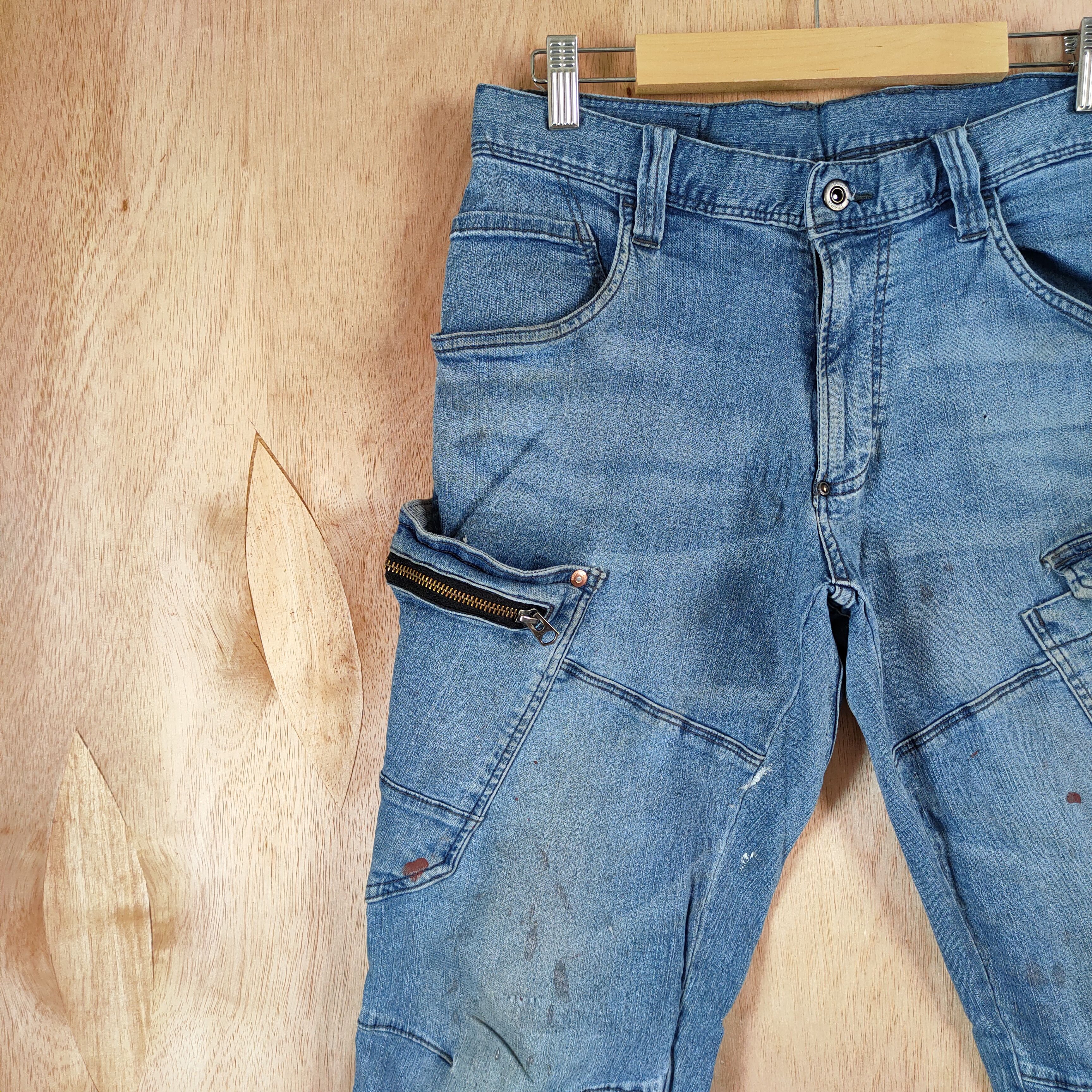 Japanese Brand × Vintage JAPANESE BRAND VINTAGE CARGO PANTS /FADED Size US 30 / EU 46 - 7 Thumbnail