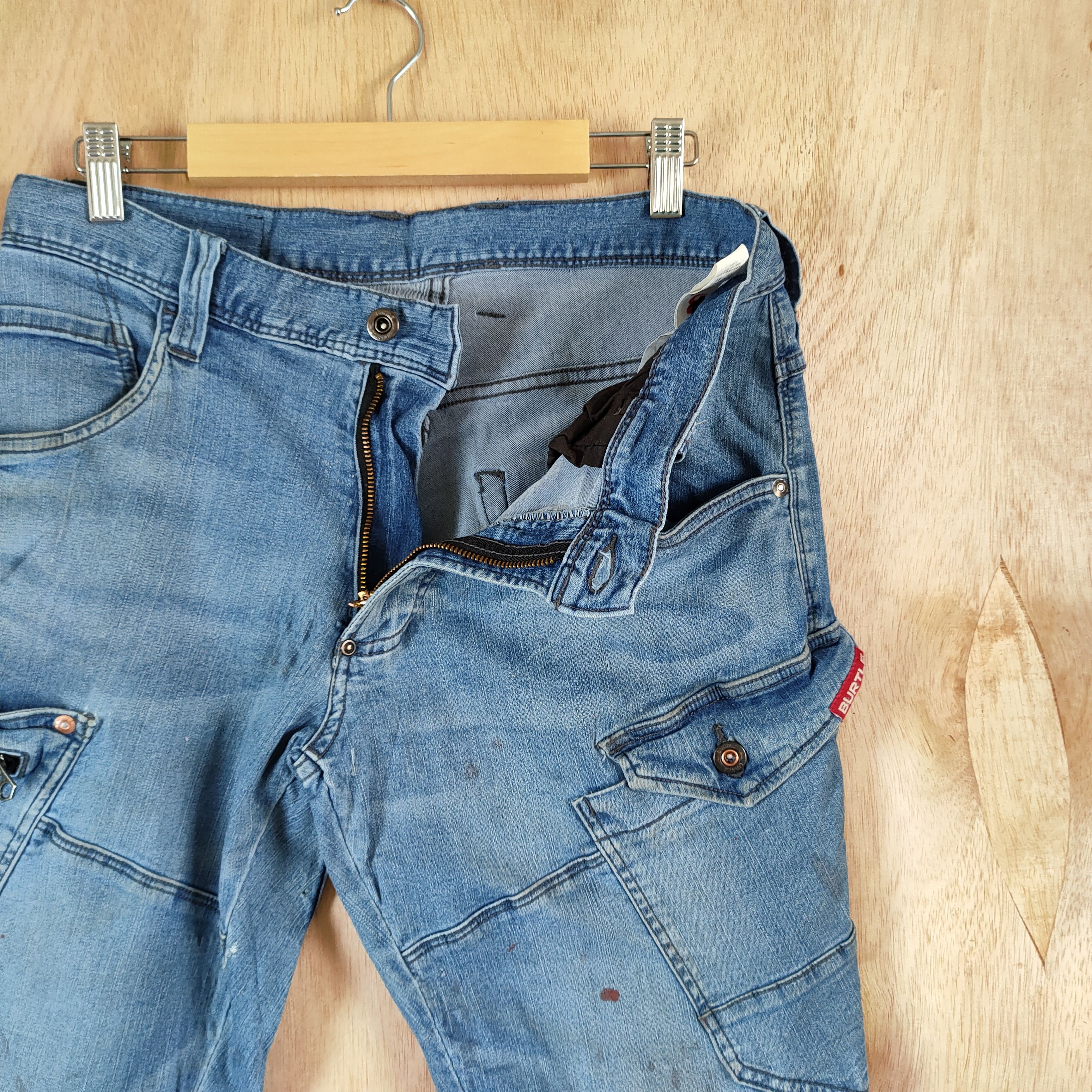 Japanese Brand × Vintage JAPANESE BRAND VINTAGE CARGO PANTS /FADED Size US 30 / EU 46 - 4 Thumbnail