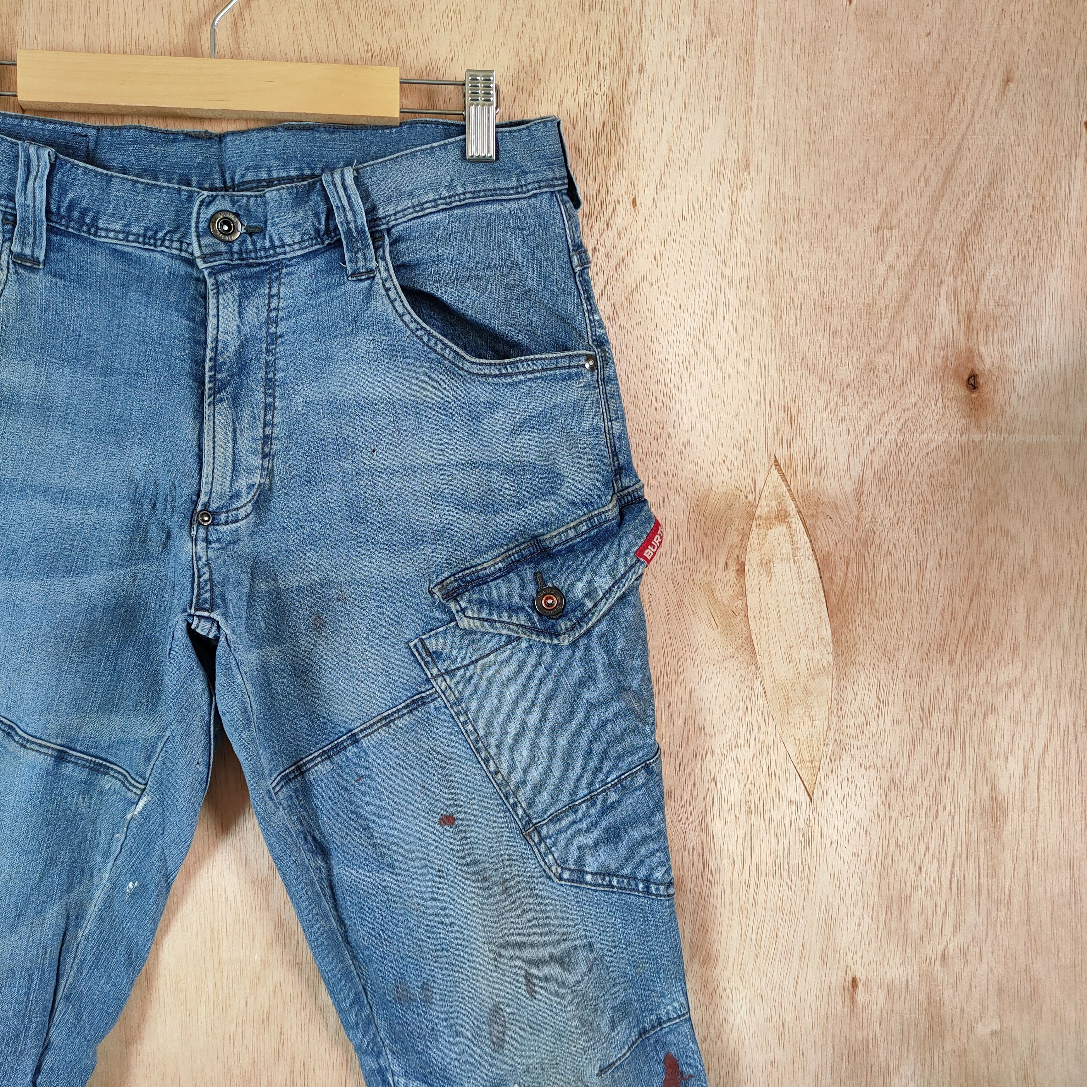 Japanese Brand × Vintage JAPANESE BRAND VINTAGE CARGO PANTS /FADED Size US 30 / EU 46 - 6 Thumbnail