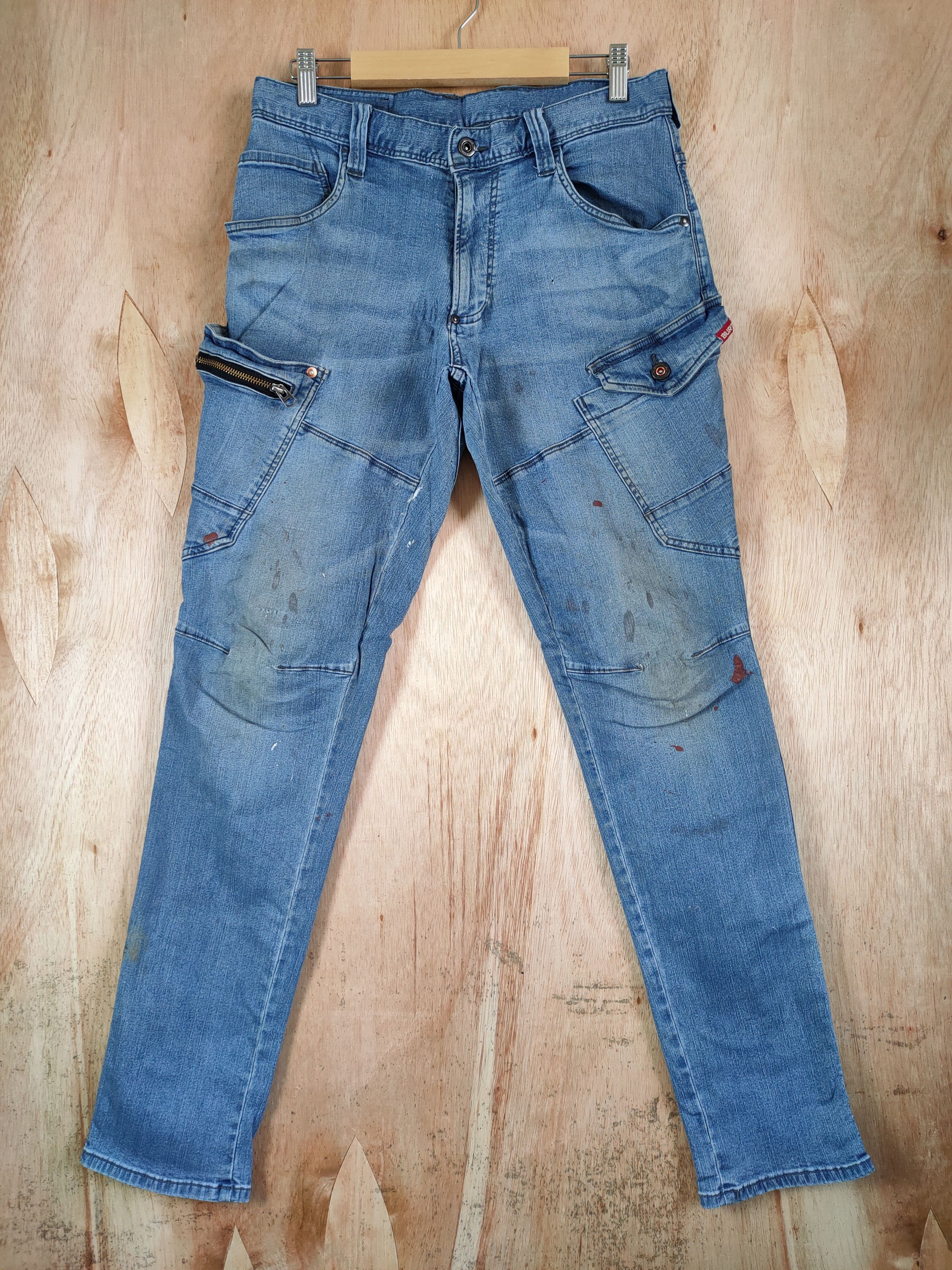Japanese Brand × Vintage JAPANESE BRAND VINTAGE CARGO PANTS /FADED Size US 30 / EU 46 - 1 Thumbnail