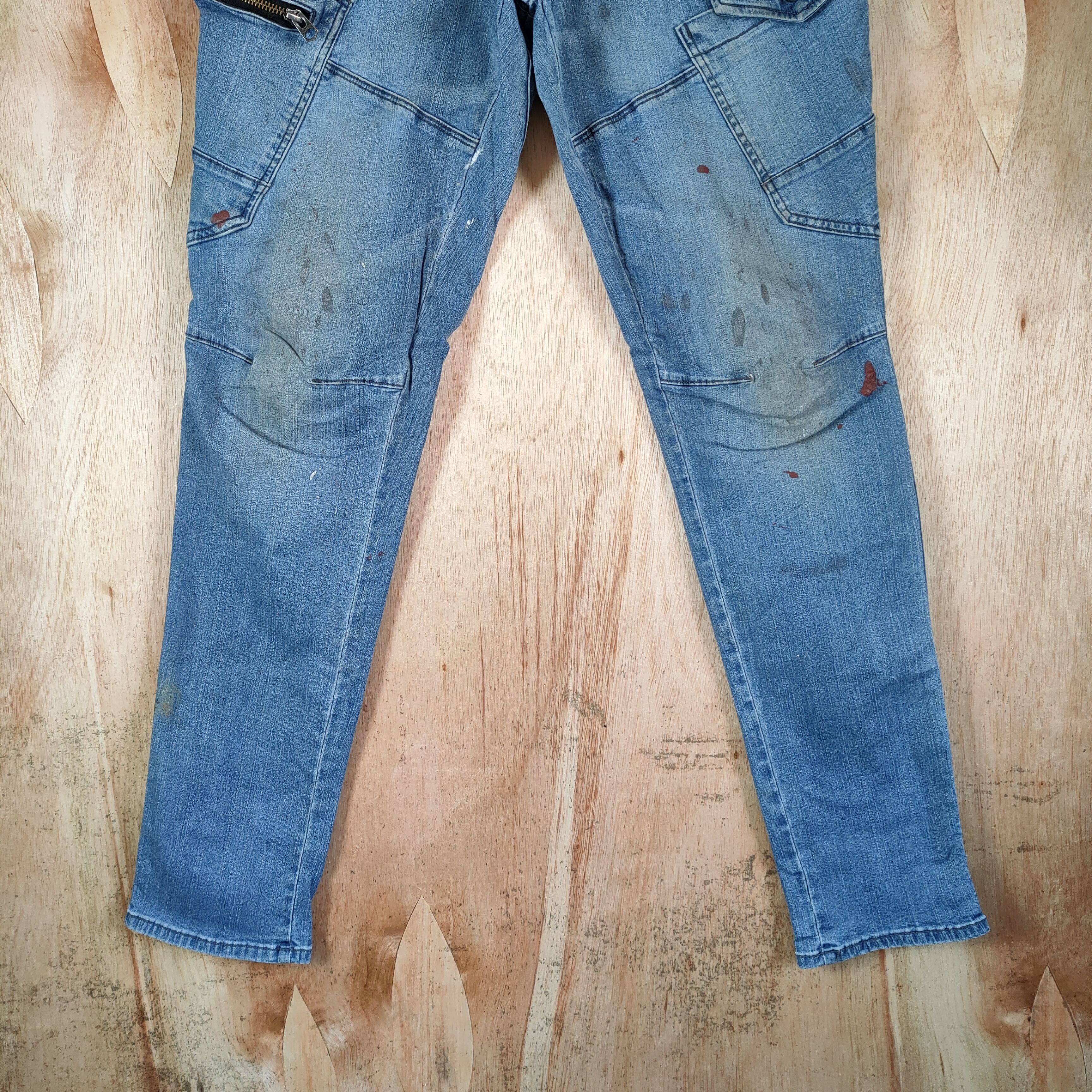 Japanese Brand × Vintage JAPANESE BRAND VINTAGE CARGO PANTS /FADED Size US 30 / EU 46 - 3 Thumbnail