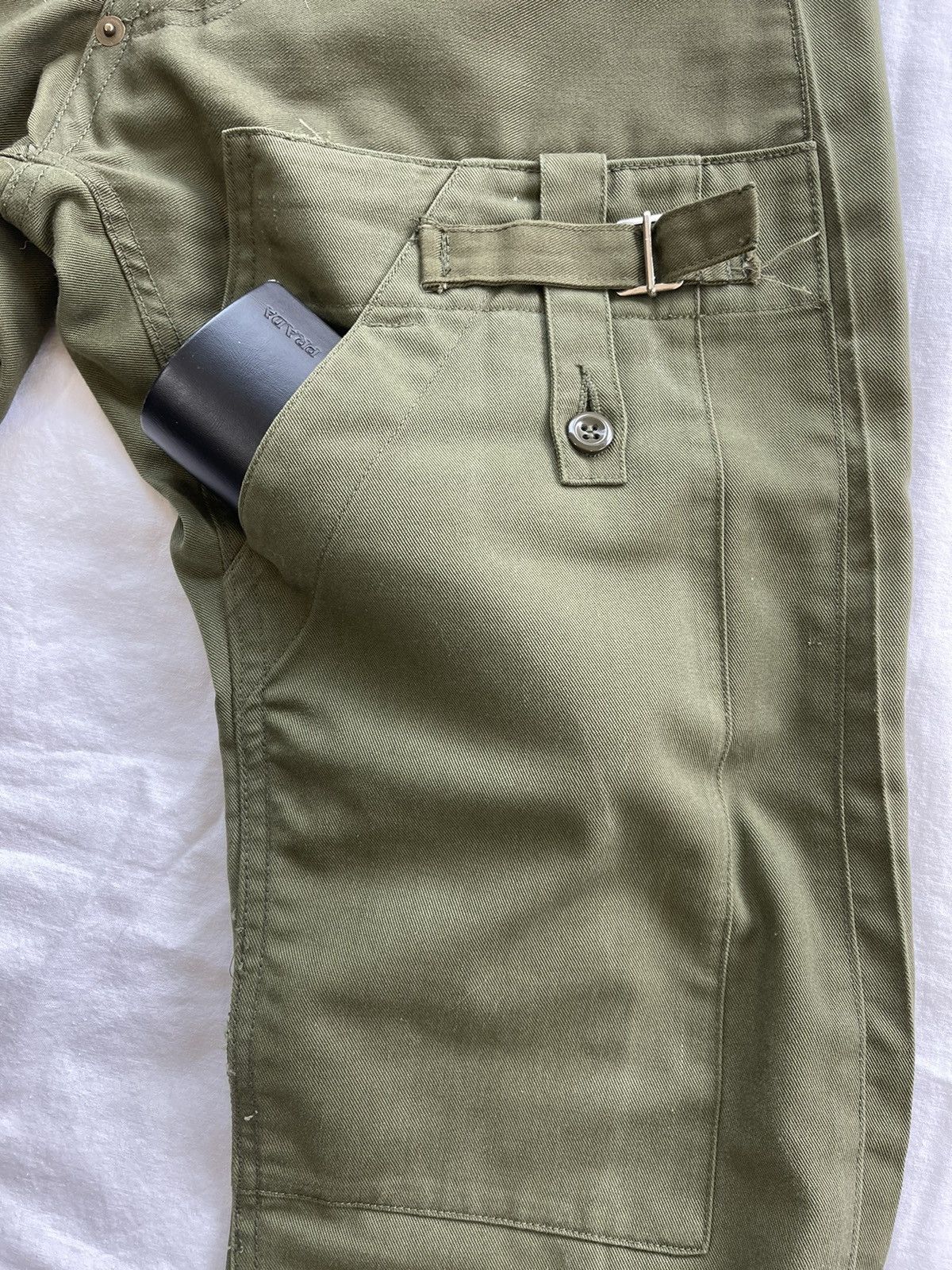 20471120 Paper Recycle SS2001 Collection Reconstructed Cargo Pants Size US 30 / EU 46 - 9 Thumbnail