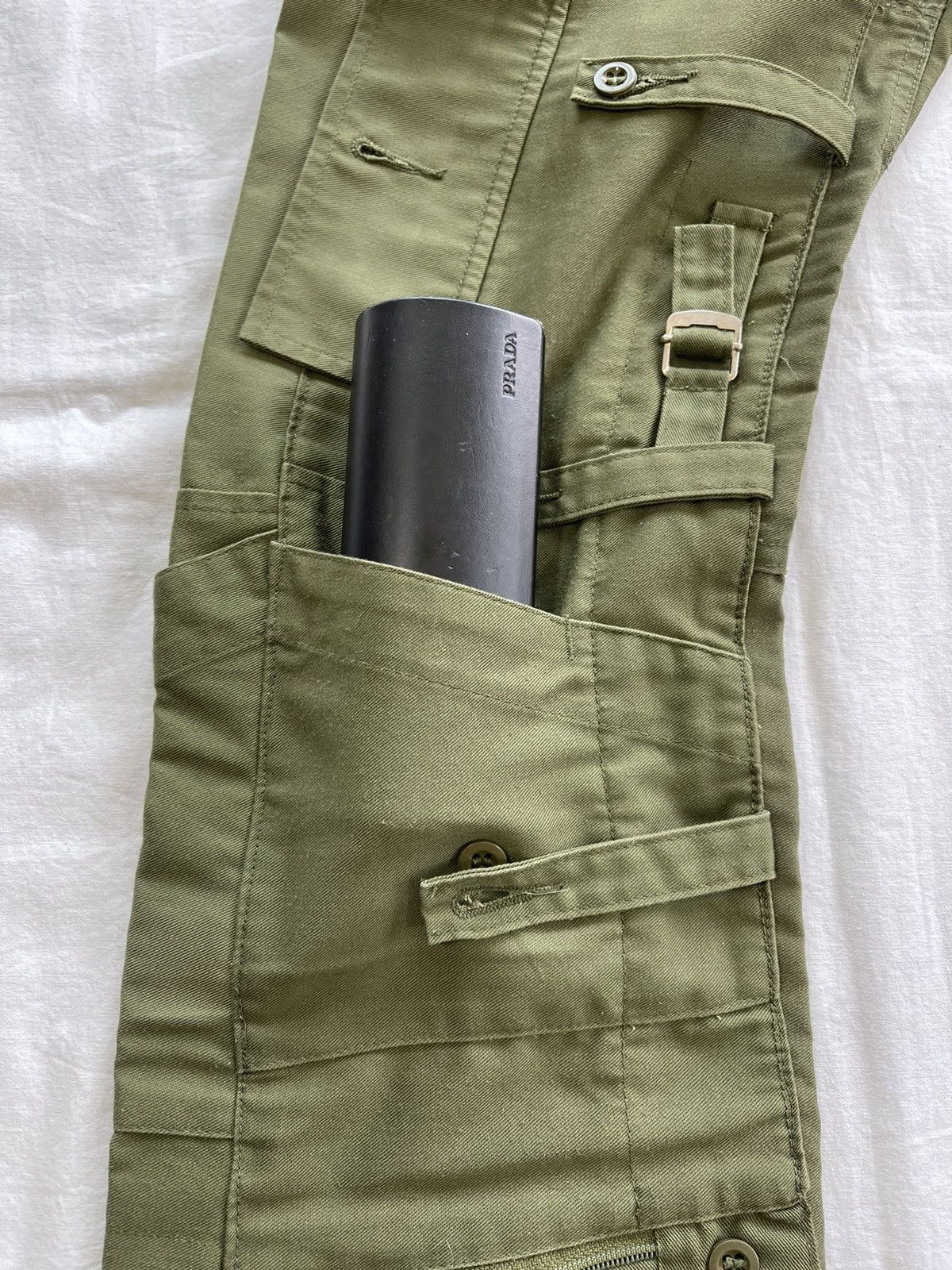 20471120 Paper Recycle SS2001 Collection Reconstructed Cargo Pants Size US 30 / EU 46 - 8 Thumbnail