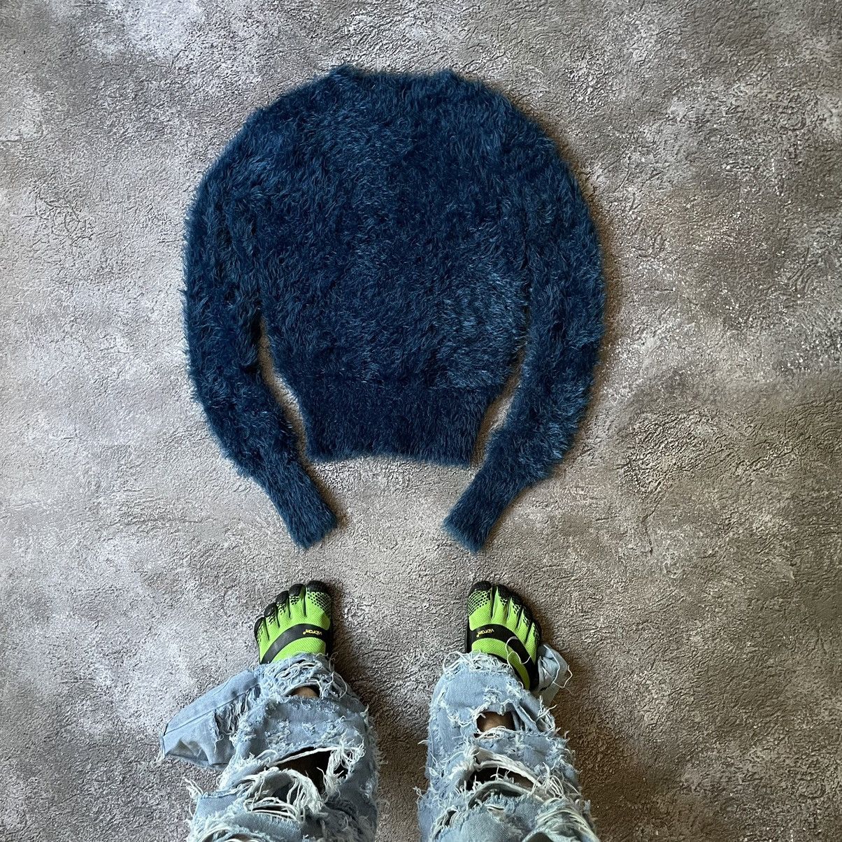 Vintage Vintage Y2K Mohair Sweater Fuzzy Knit Grunge Oversized S Size US S / EU 44-46 / 1 - 1 Thumbnail