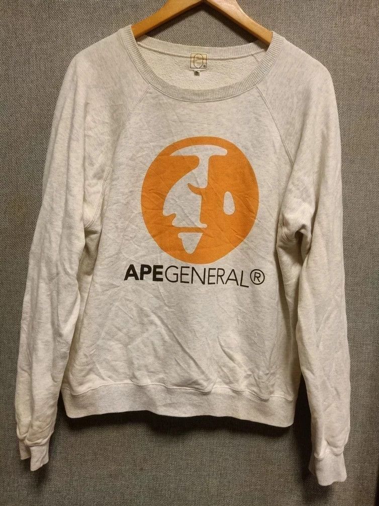 Bape × Vintage Ape General Crewneck Size US M / EU 48-50 / 2 - 1 Thumbnail