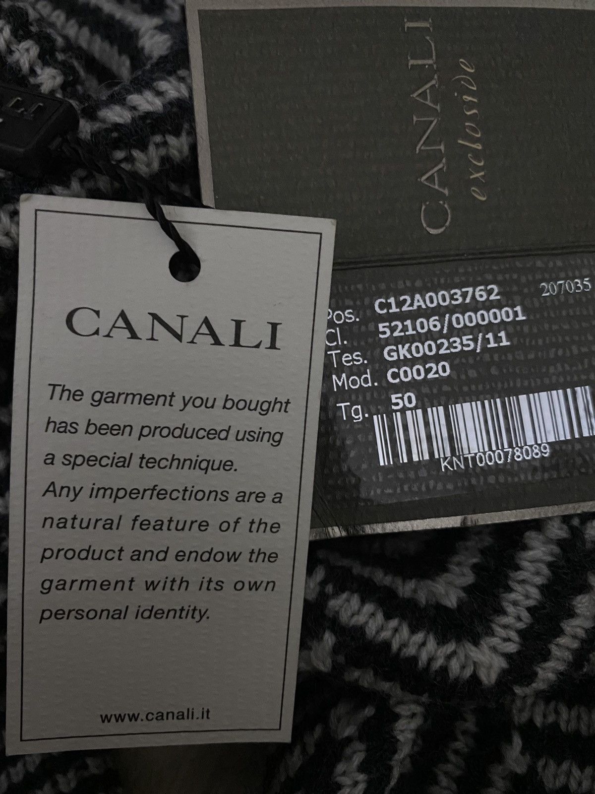 Canali Pure Cashmere Rollneck Sweater - Canali Exclusive Size US M / EU 48-50 / 2 - 5 Thumbnail
