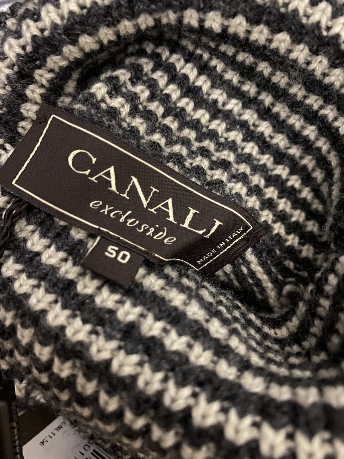 Canali Pure Cashmere Rollneck Sweater - Canali Exclusive Size US M / EU 48-50 / 2 - 2 Thumbnail