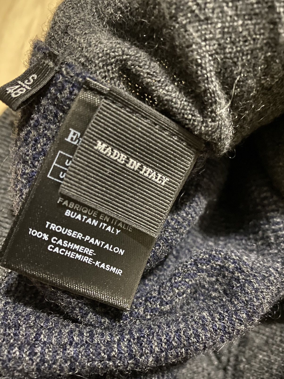 Ermenegildo Zegna Premium pure cashmere sweatpants Size US 32 / EU 48 - 8 Thumbnail