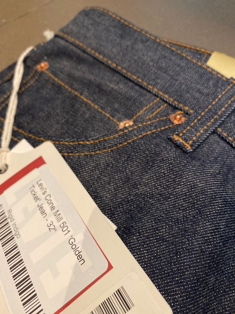 Levi's Vintage Clothing LVC 1971 Golden Ticket 501 Jeans Selvedge Size US 32 / EU 48 - 5 Thumbnail