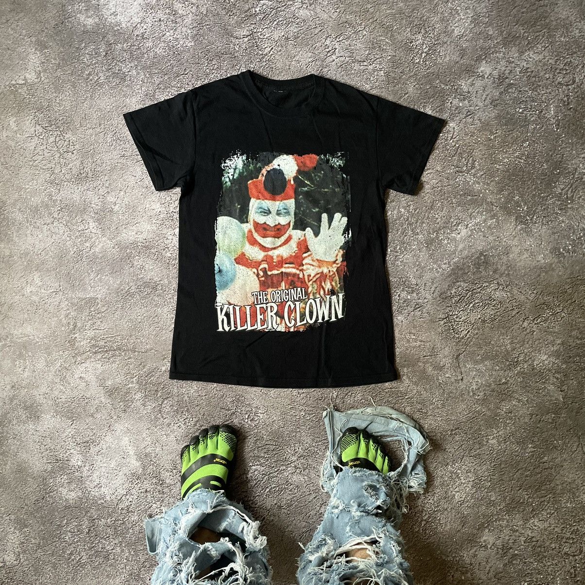 Band Tees Vintage KILLER CLOWN ABSTRACT CREEPY ANGRY HORROR SKELETON Size US M / EU 48-50 / 2 - 1 Thumbnail