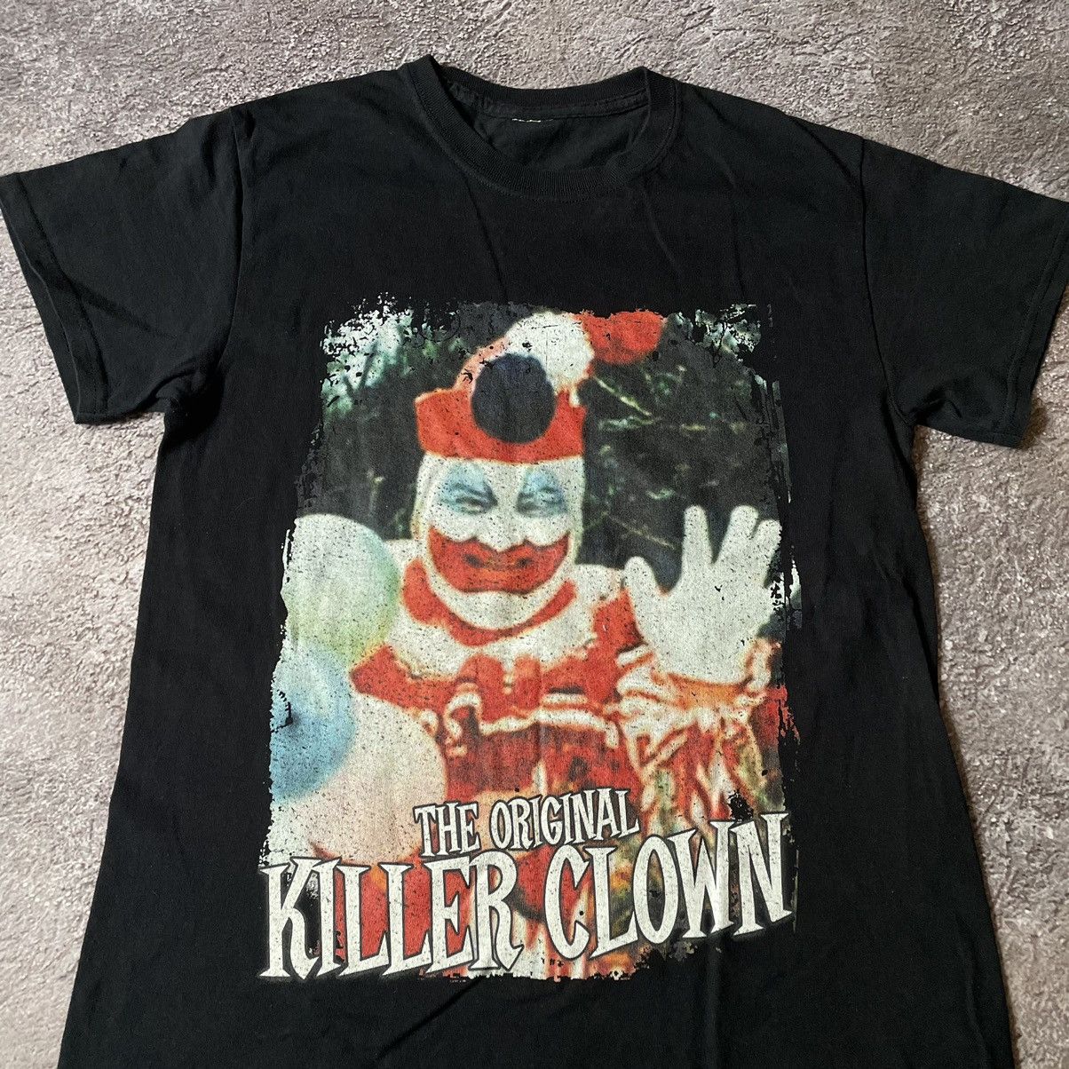 Band Tees Vintage KILLER CLOWN ABSTRACT CREEPY ANGRY HORROR SKELETON Size US M / EU 48-50 / 2 - 5 Thumbnail