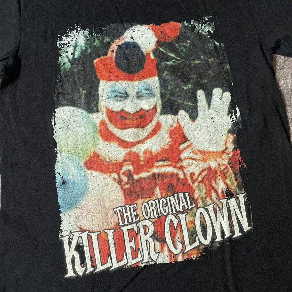Band Tees Vintage KILLER CLOWN ABSTRACT CREEPY ANGRY HORROR SKELETON Size US M / EU 48-50 / 2 - 6 Thumbnail