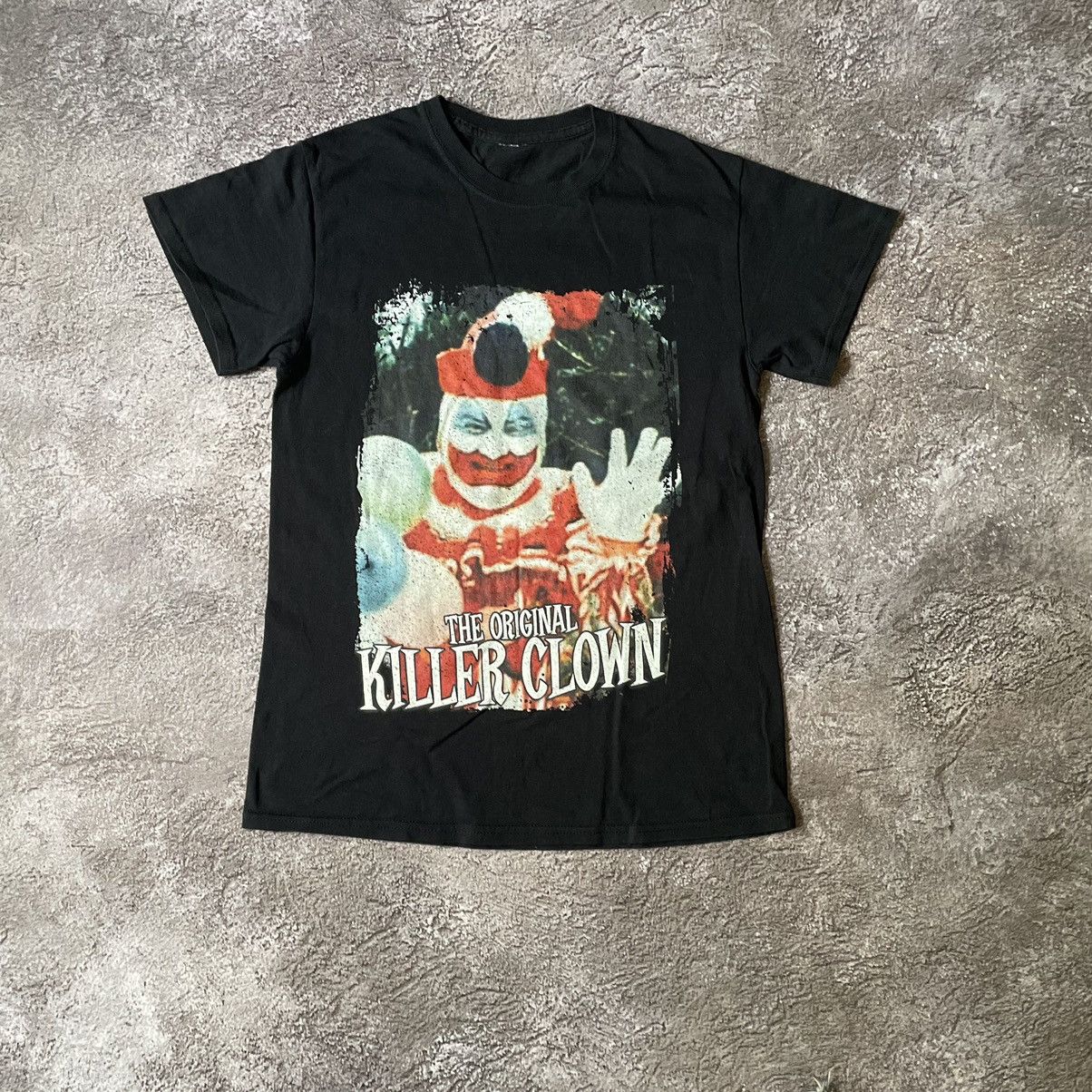 Band Tees Vintage KILLER CLOWN ABSTRACT CREEPY ANGRY HORROR SKELETON Size US M / EU 48-50 / 2 - 2 Thumbnail
