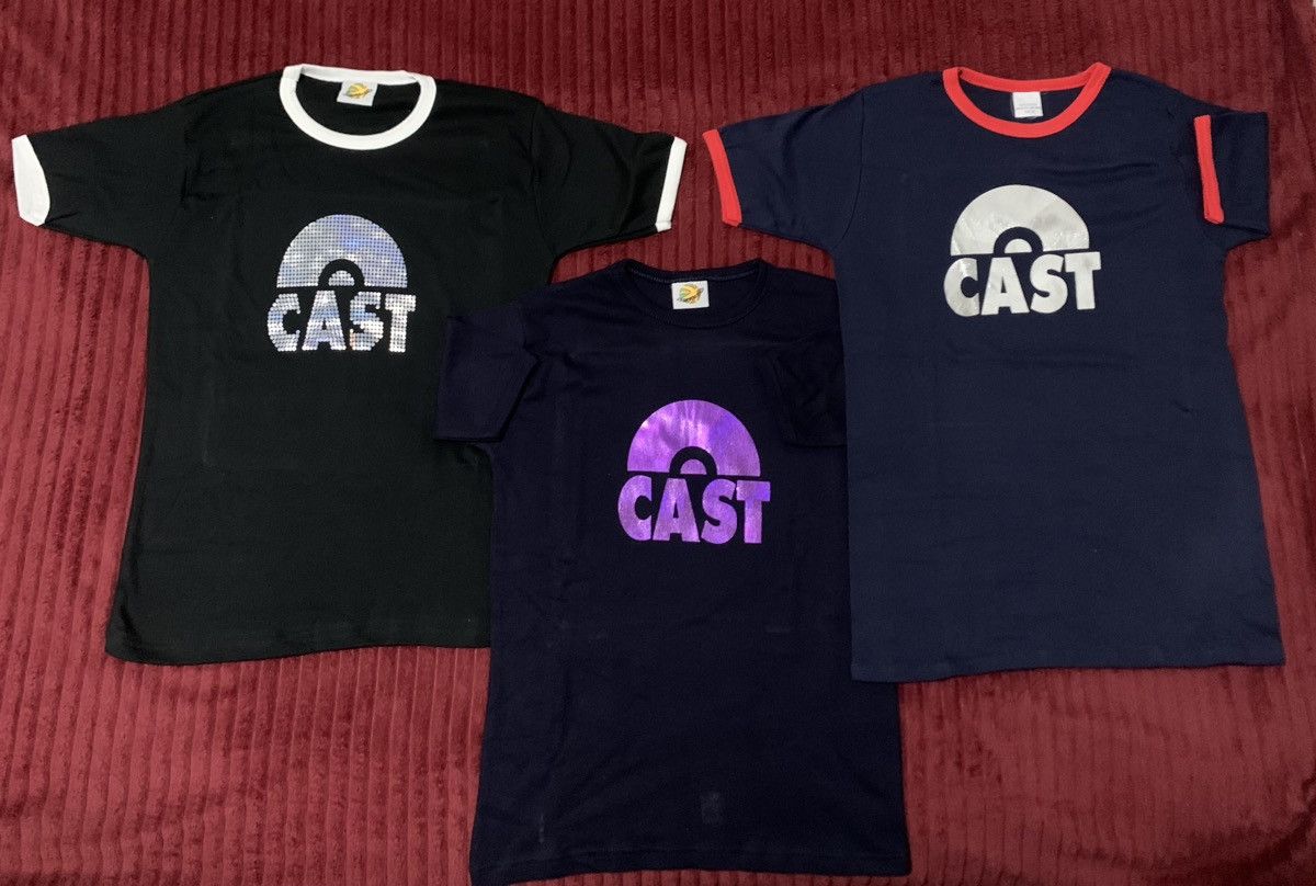 Band Tees × Vintage Vintage 90s Cast Britpop Shirt,The Charlatans,Oasis Size S / US 4 / IT 40 - 1 Thumbnail