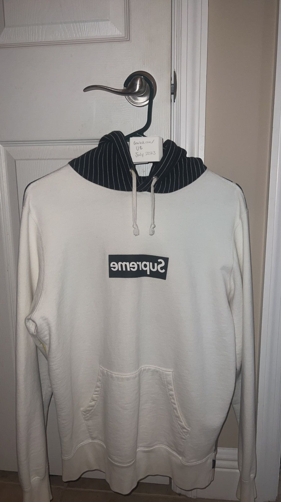 Supreme x cdg harold hunter hoodie online