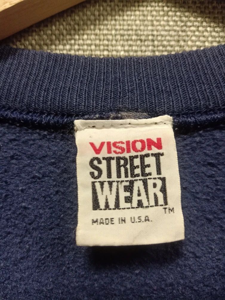 Vintage vintage 80s sweatshirt vision streetwear made in usa Size US S / EU 44-46 / 1 - 3 Thumbnail