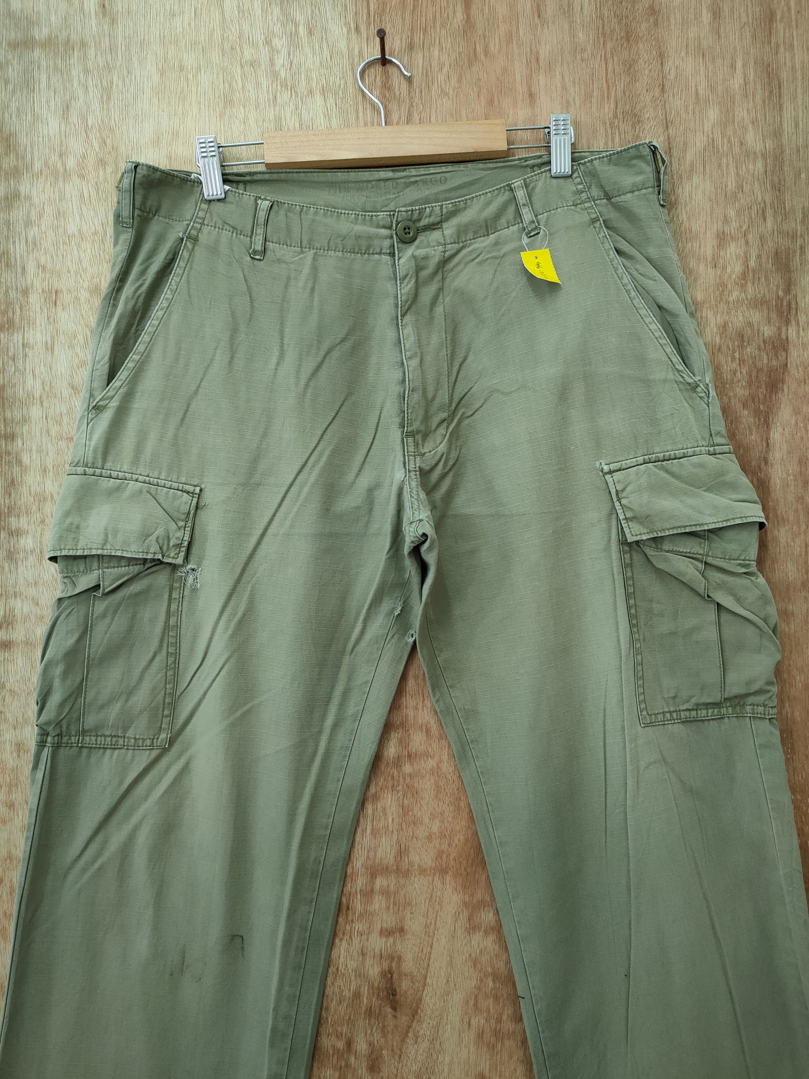 Japanese Brand DLL Back Number multi pocket tactical cargo pants #46-227 Size US 34 / EU 50 - 11 Thumbnail