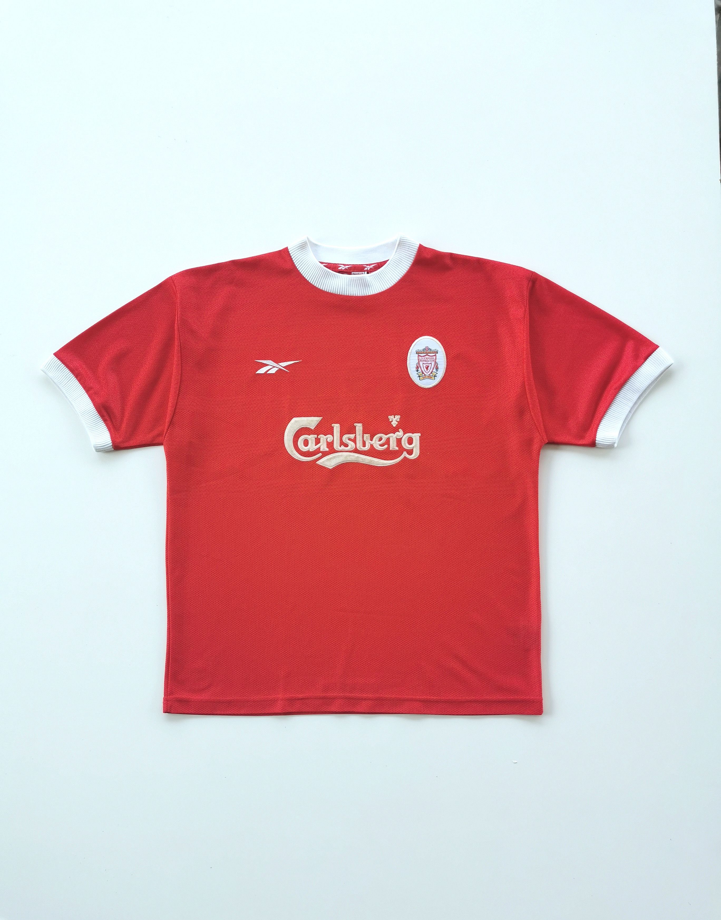 Liverpool × Soccer Jersey × Vintage 1998 - 99 Liverpool Home Jersey ...