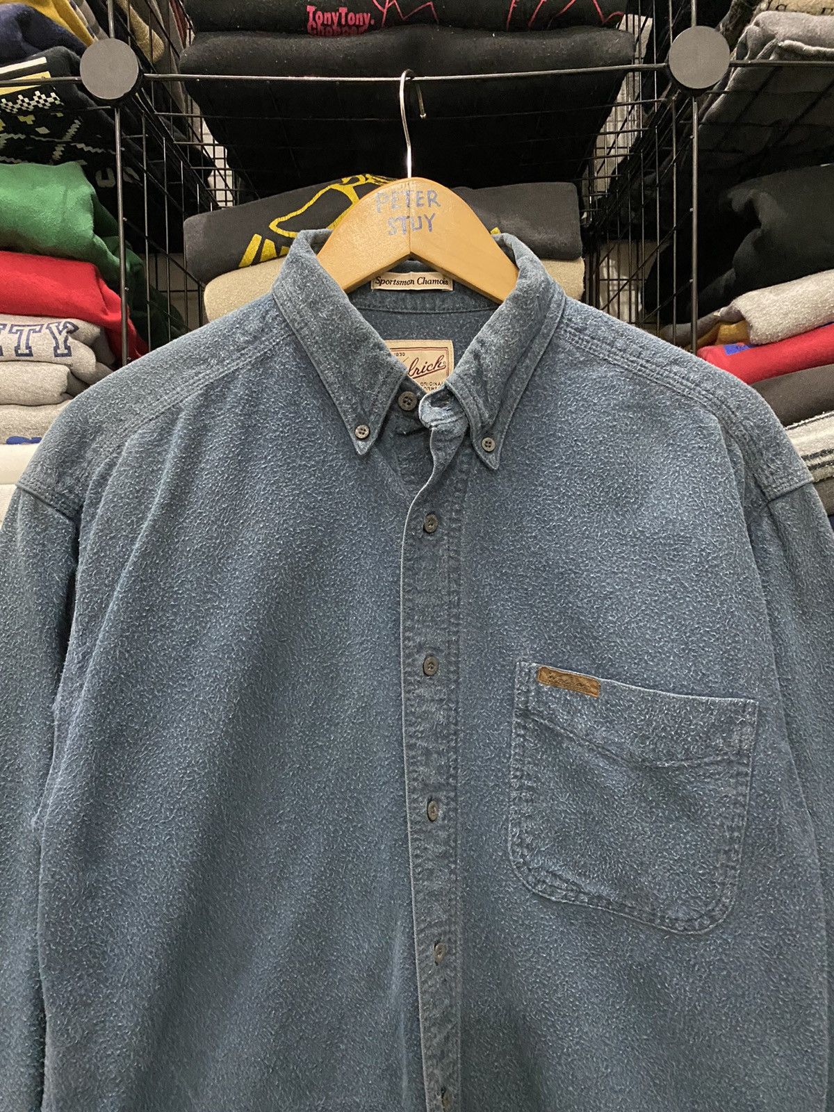 Vintage × Woolrich Woolen Mills Vintage woolrich sportsman chamois shirt Size US M / EU 48-50 / 2 - 3 Thumbnail
