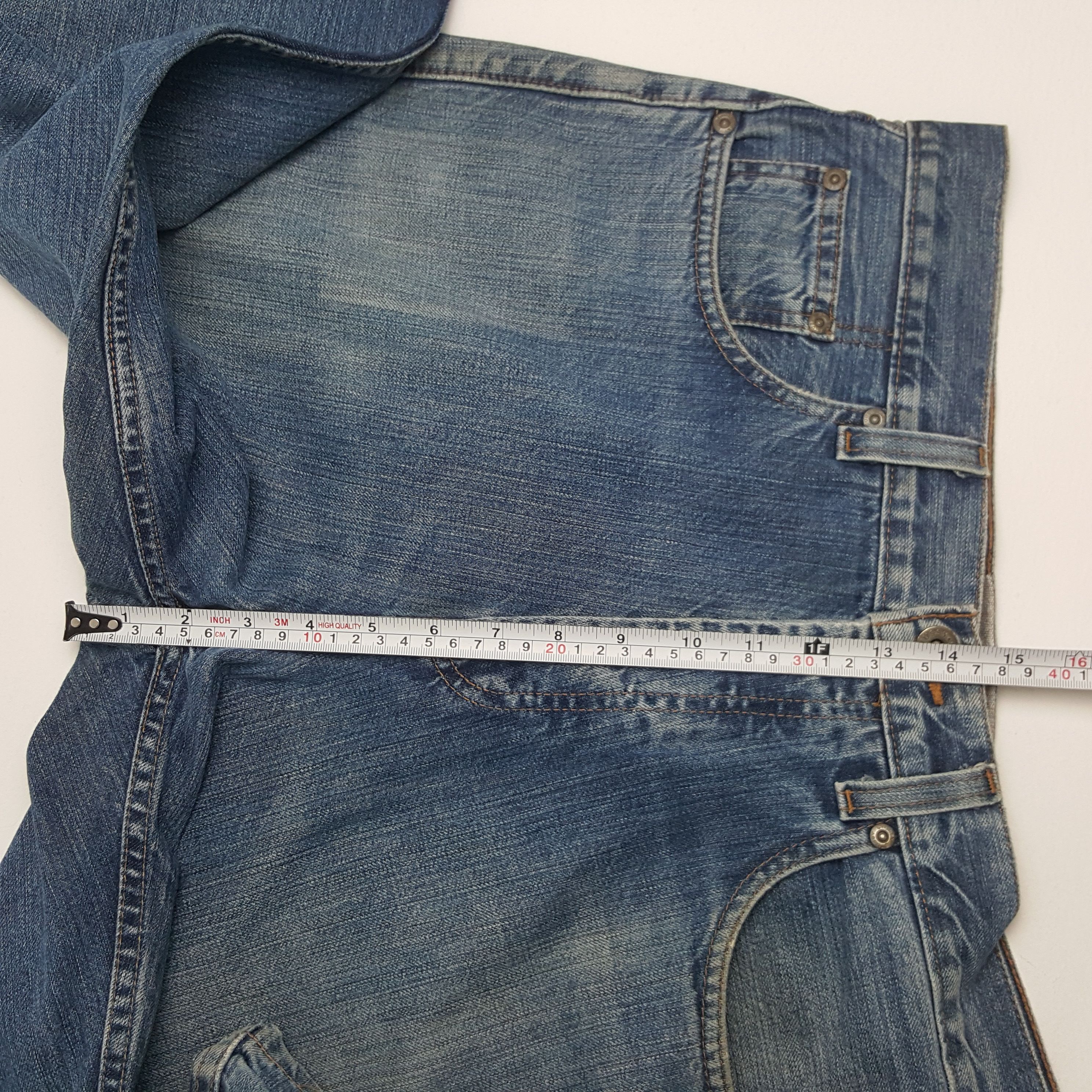 Stussy × Vintage Vintage Stussy Big Logo Custom Design Denim Size US 34 / EU 50 - 8 Thumbnail