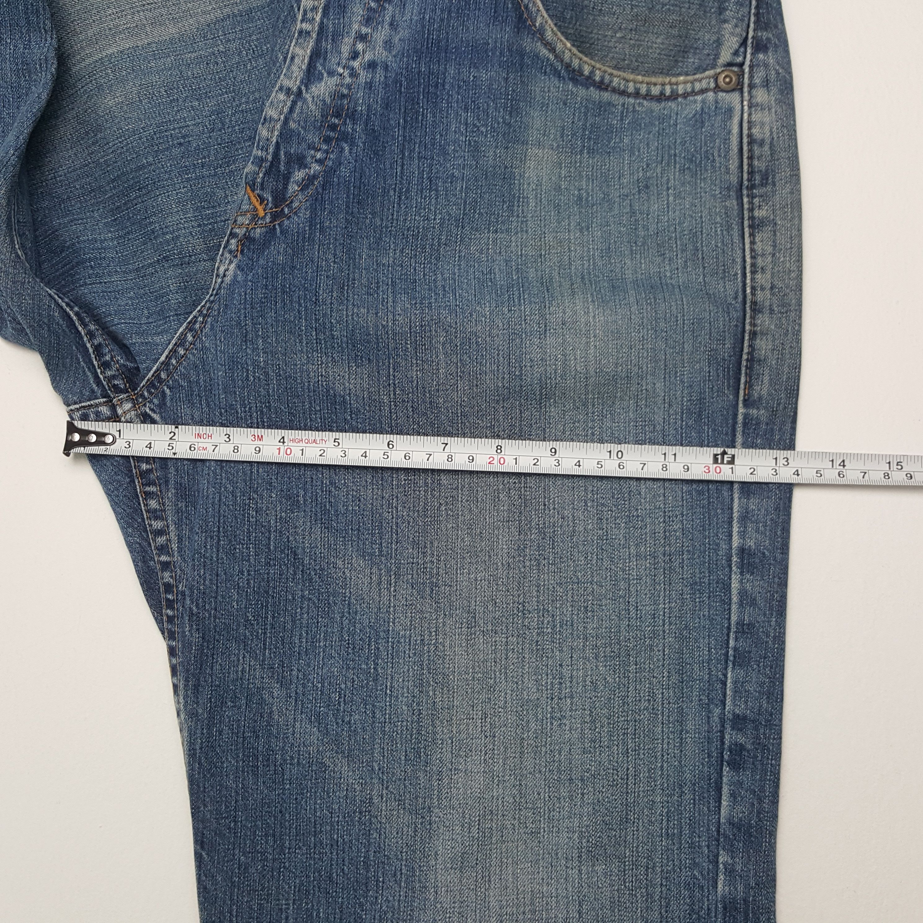 Stussy × Vintage Vintage Stussy Big Logo Custom Design Denim Size US 34 / EU 50 - 9 Thumbnail