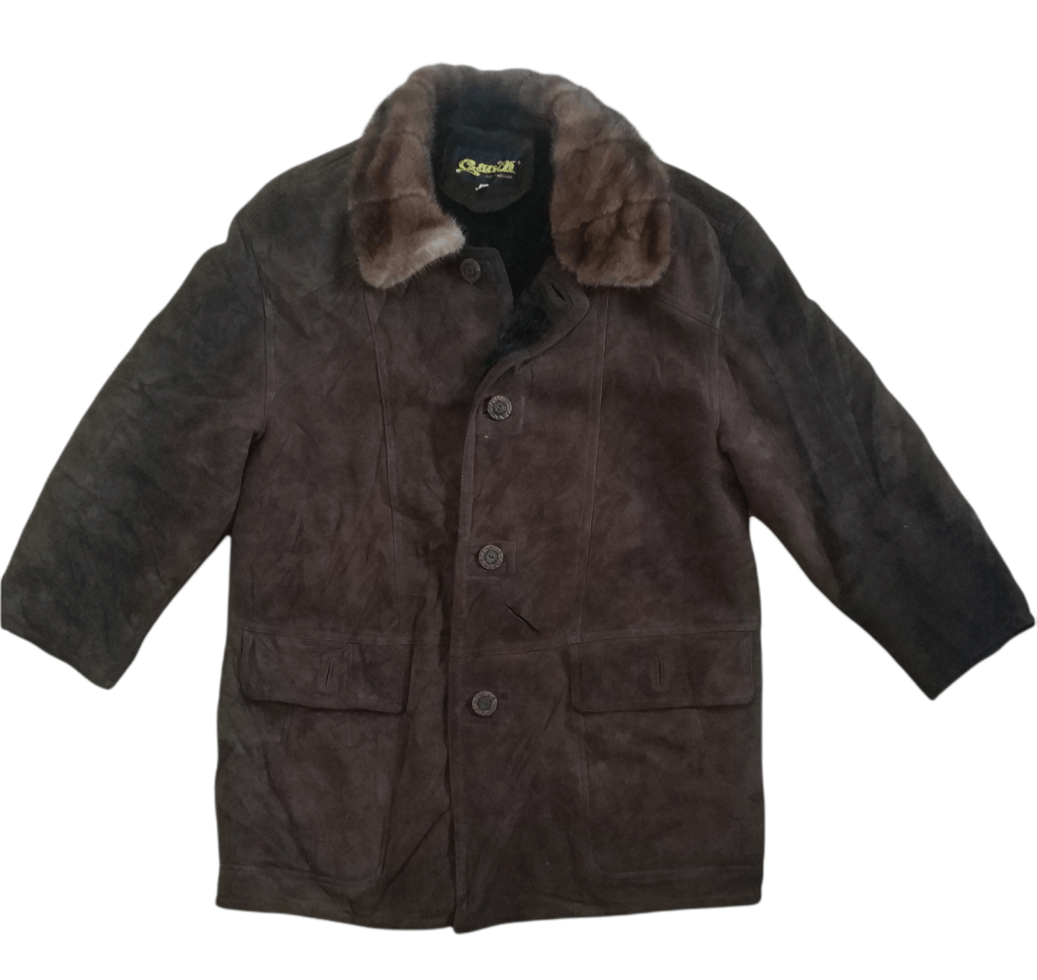 Japanese Brand 🔥Caudi Fur Fashion Faux Fur Leather Suede Jacket Size US M / EU 48-50 / 2 - 1 Thumbnail