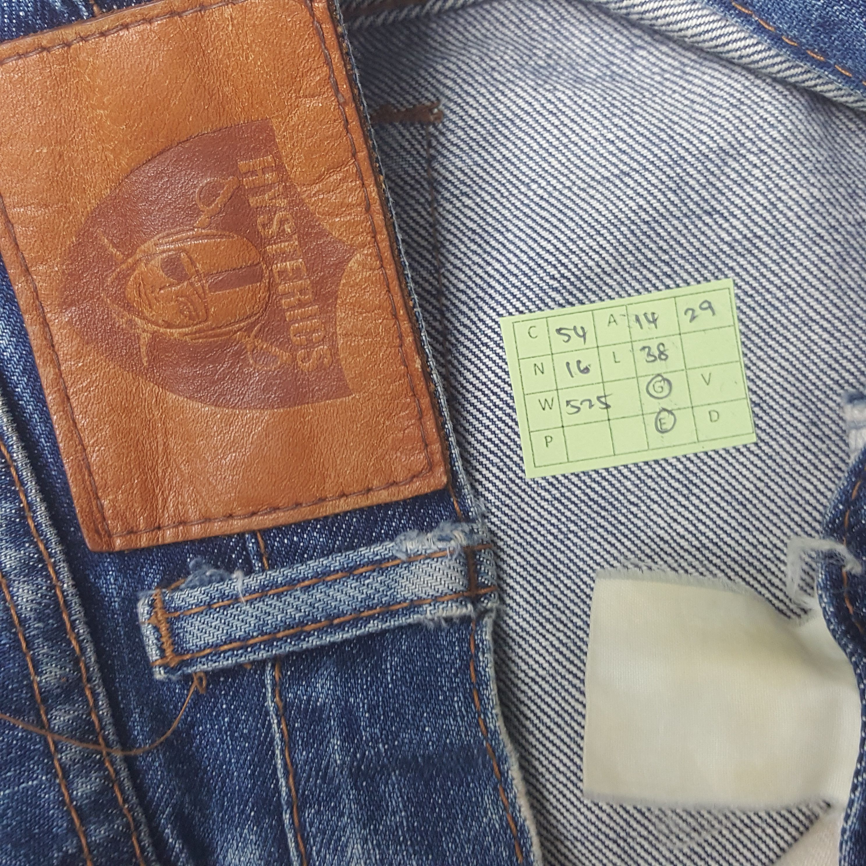 Band Tees × Hysteric Glamour × Vintage Vintage Hysteric Glamour Face Custom Japanese Denim Jeans Size 28" / US 6 / IT 42 - 13 Thumbnail