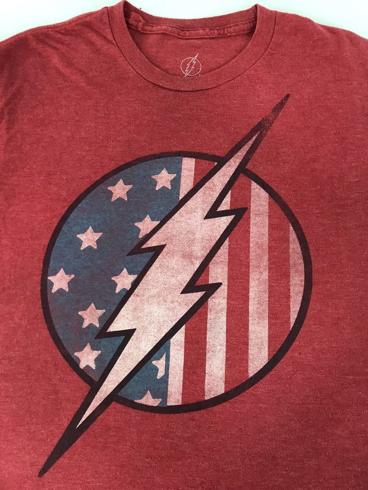 Vintage Vintage Style The Flash Superhero Character Movie Spell Out Size US M / EU 48-50 / 2 - 3 Thumbnail