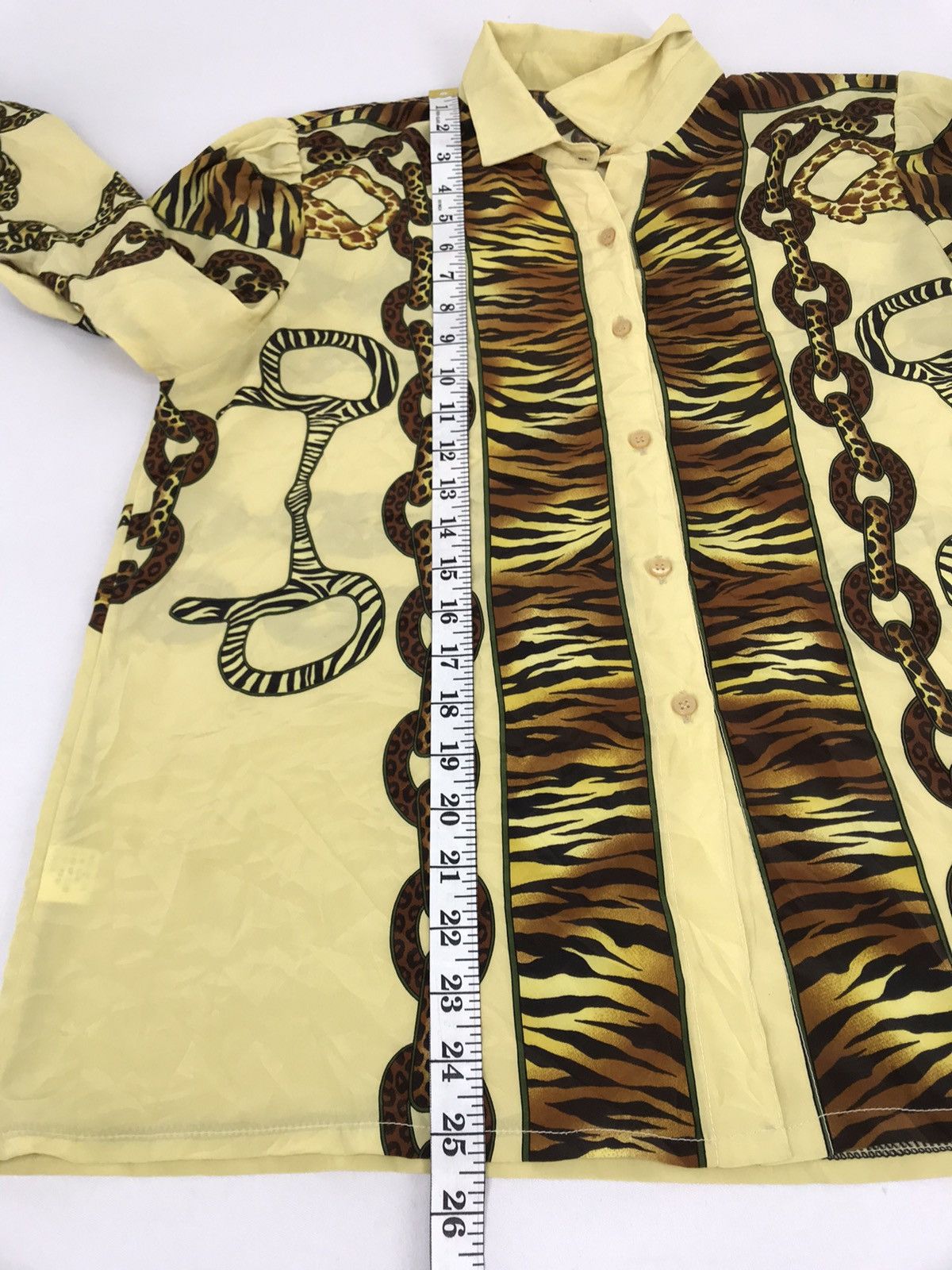 Vintage Vintage Baroque Luxury Fashion Designer Button Down Shirt Size US M / EU 48-50 / 2 - 8 Thumbnail