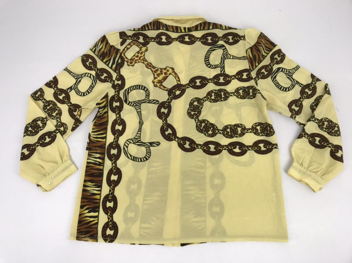 Vintage Vintage Baroque Luxury Fashion Designer Button Down Shirt Size US M / EU 48-50 / 2 - 2 Thumbnail