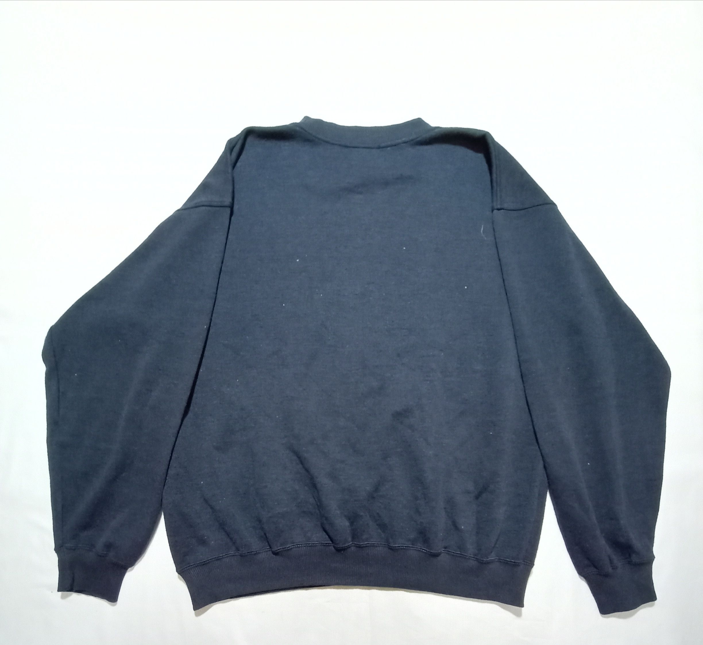 Japanese Brand Kiki Sweatshirts Big Spell Out Logo Dark Blue Color Size US L / EU 52-54 / 3 - 5 Thumbnail