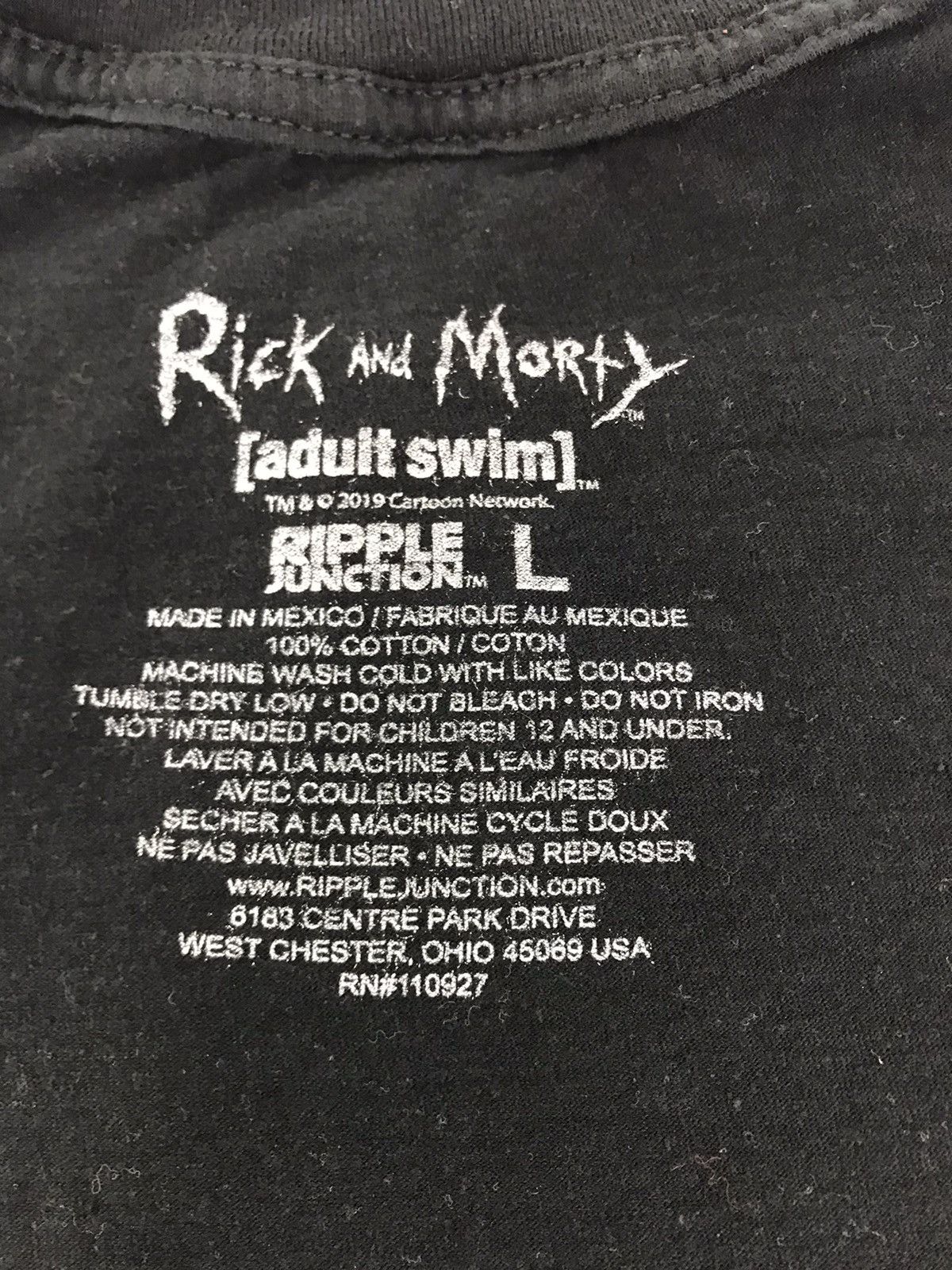 Arts & Science Rick and Morty American Animate Science Fiction Tee Size US L / EU 52-54 / 3 - 3 Thumbnail