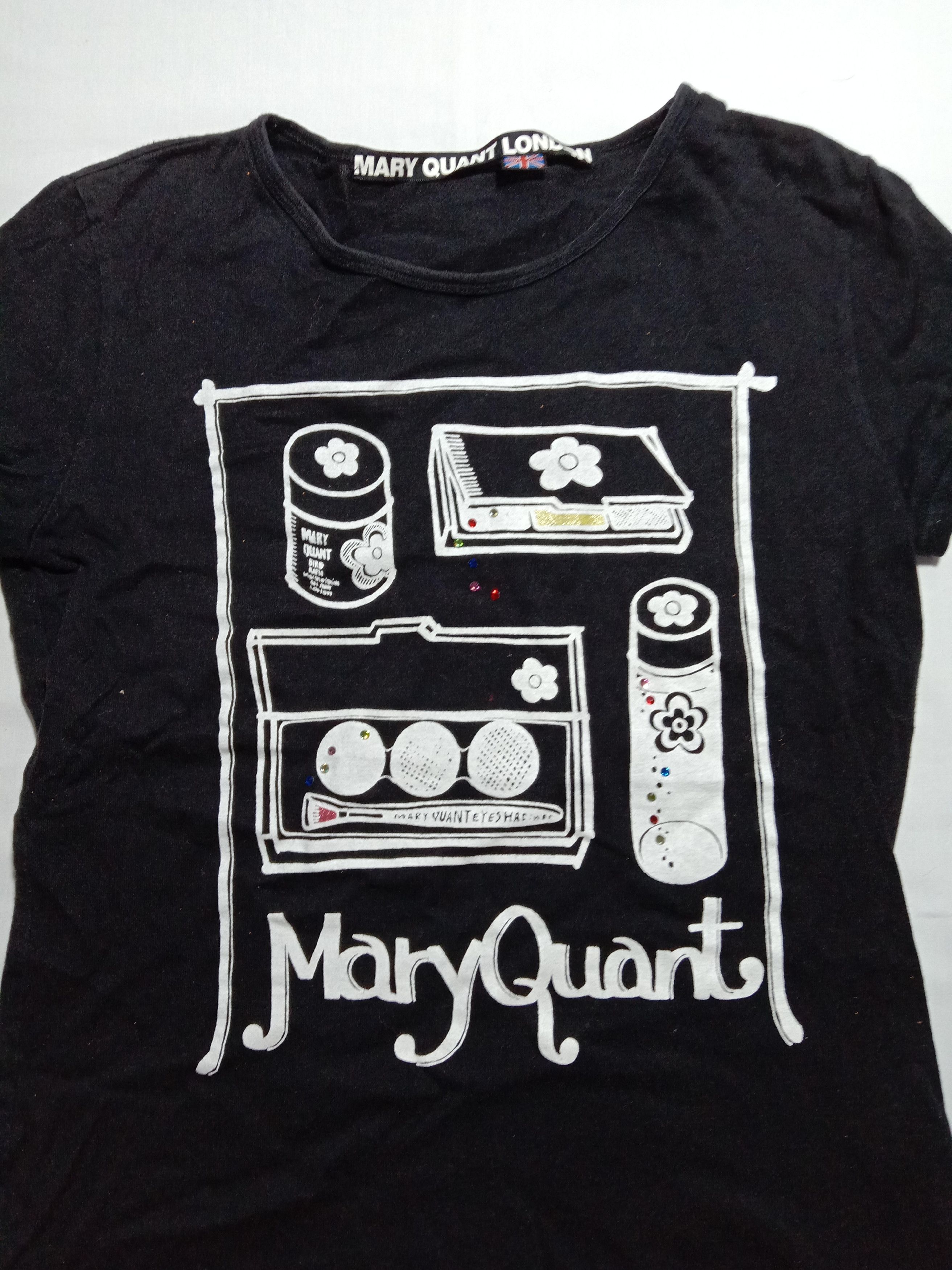 Designer Genuine Mary Quant London Tee Size XS / US 0-2 / IT 36-38 - 2 Thumbnail