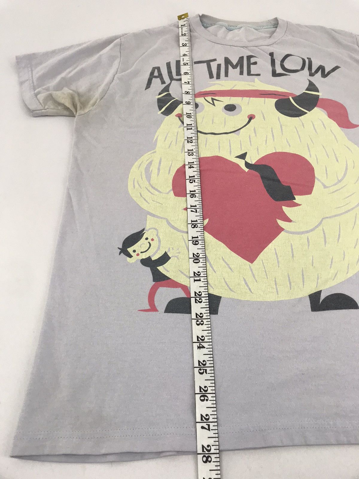 Band Tees All Time Low Monster Logo American Rock Band Tee T-shirt Size US L / EU 52-54 / 3 - 4 Thumbnail