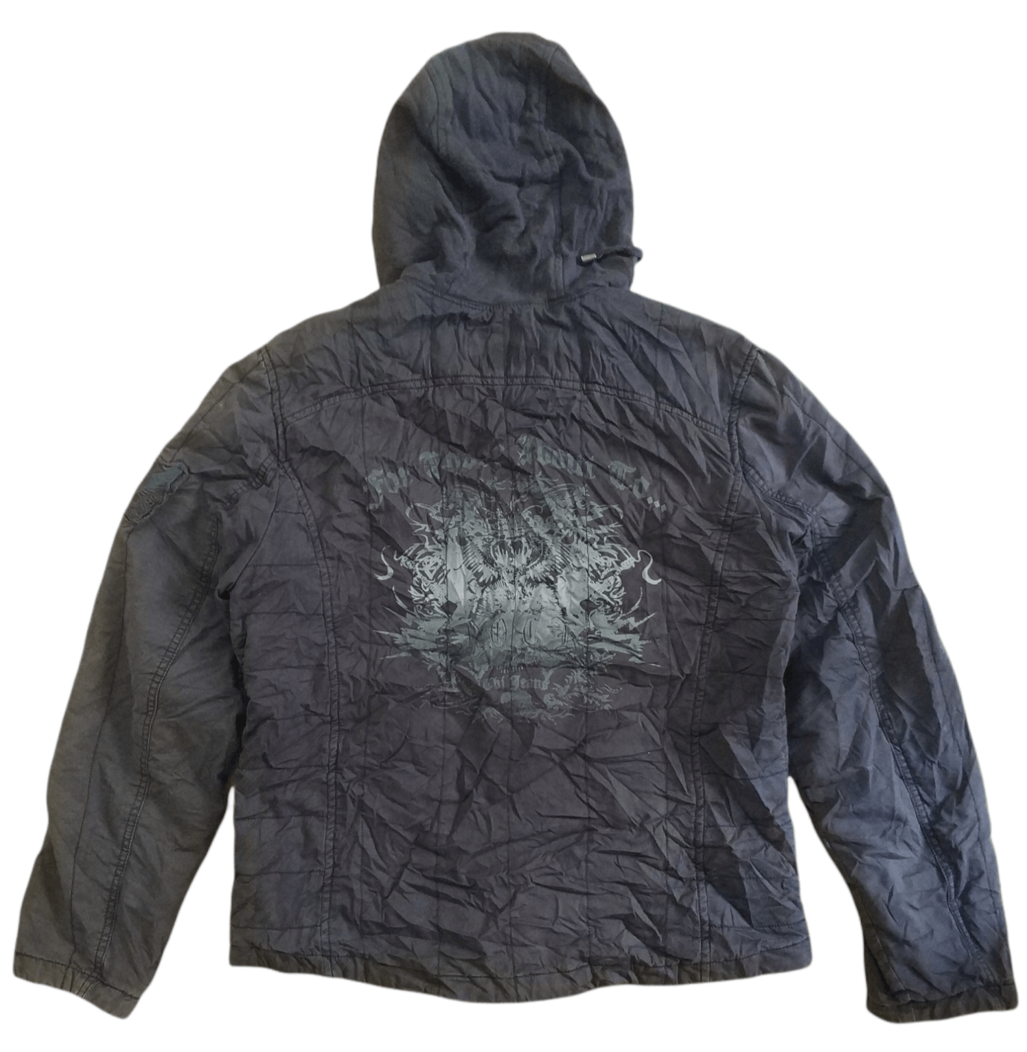 Japanese Brand 🔥Sun Faded TBJ Jeans Hoodie Zipper Jacket Size US M / EU 48-50 / 2 - 3 Thumbnail