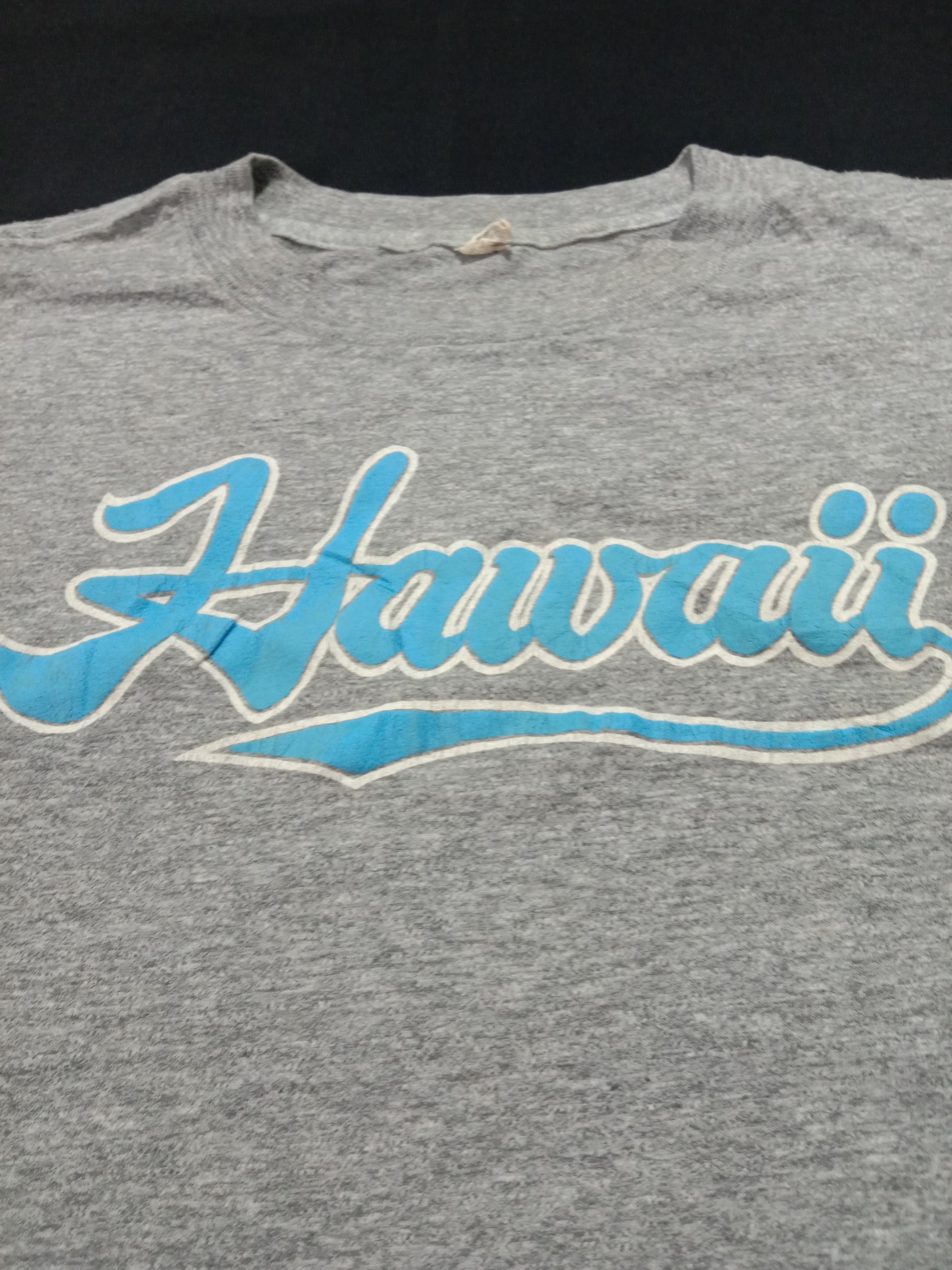 Vintage Rare Vintage 80s Crop Tee Hawaii Made in USA Size M / US 6-8 / IT 42-44 - 2 Thumbnail
