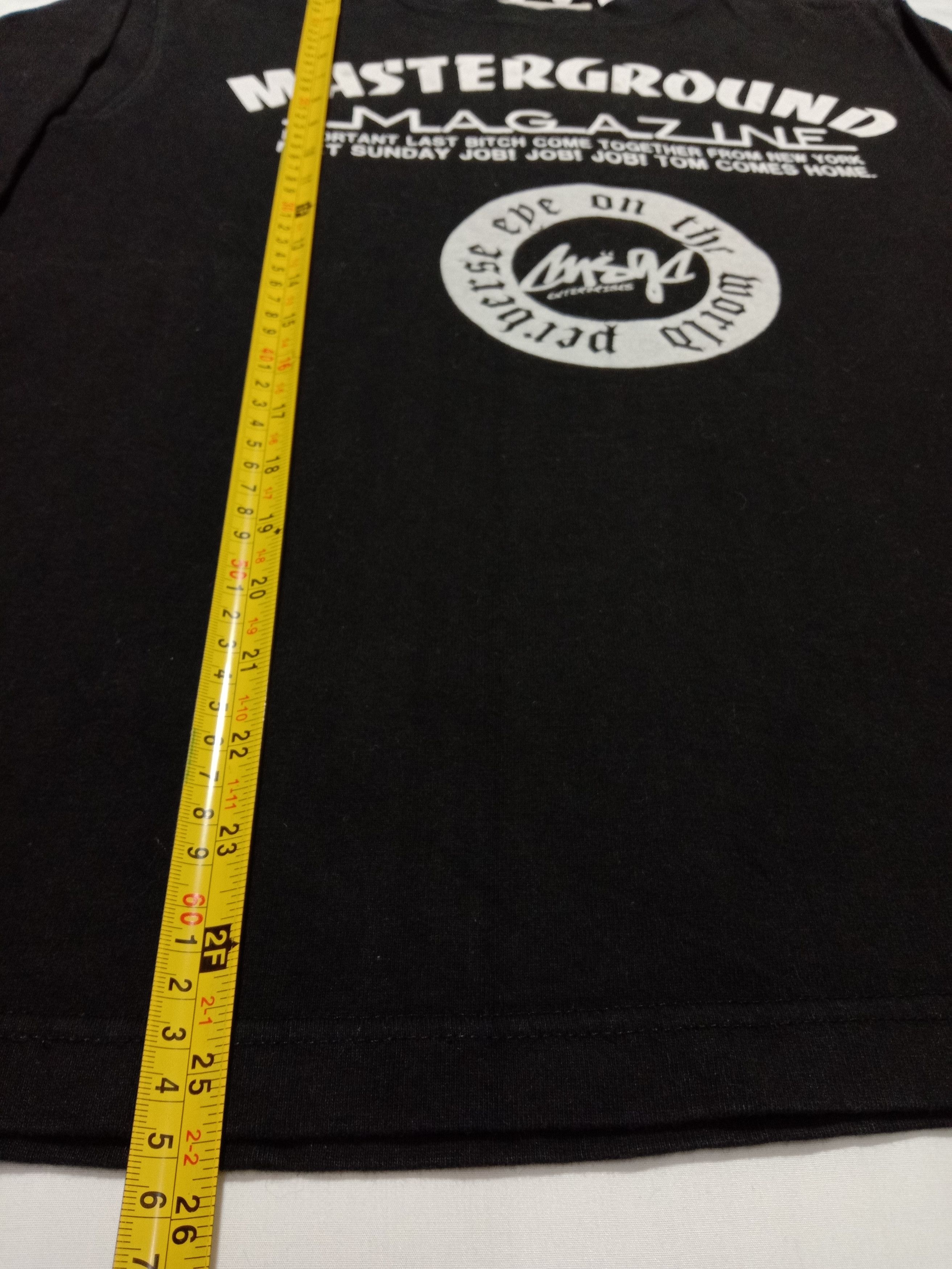 Rap Tees MASTERGROUND MEGAZINE PEOTW Ag Size US S / EU 44-46 / 1 - 6 Thumbnail