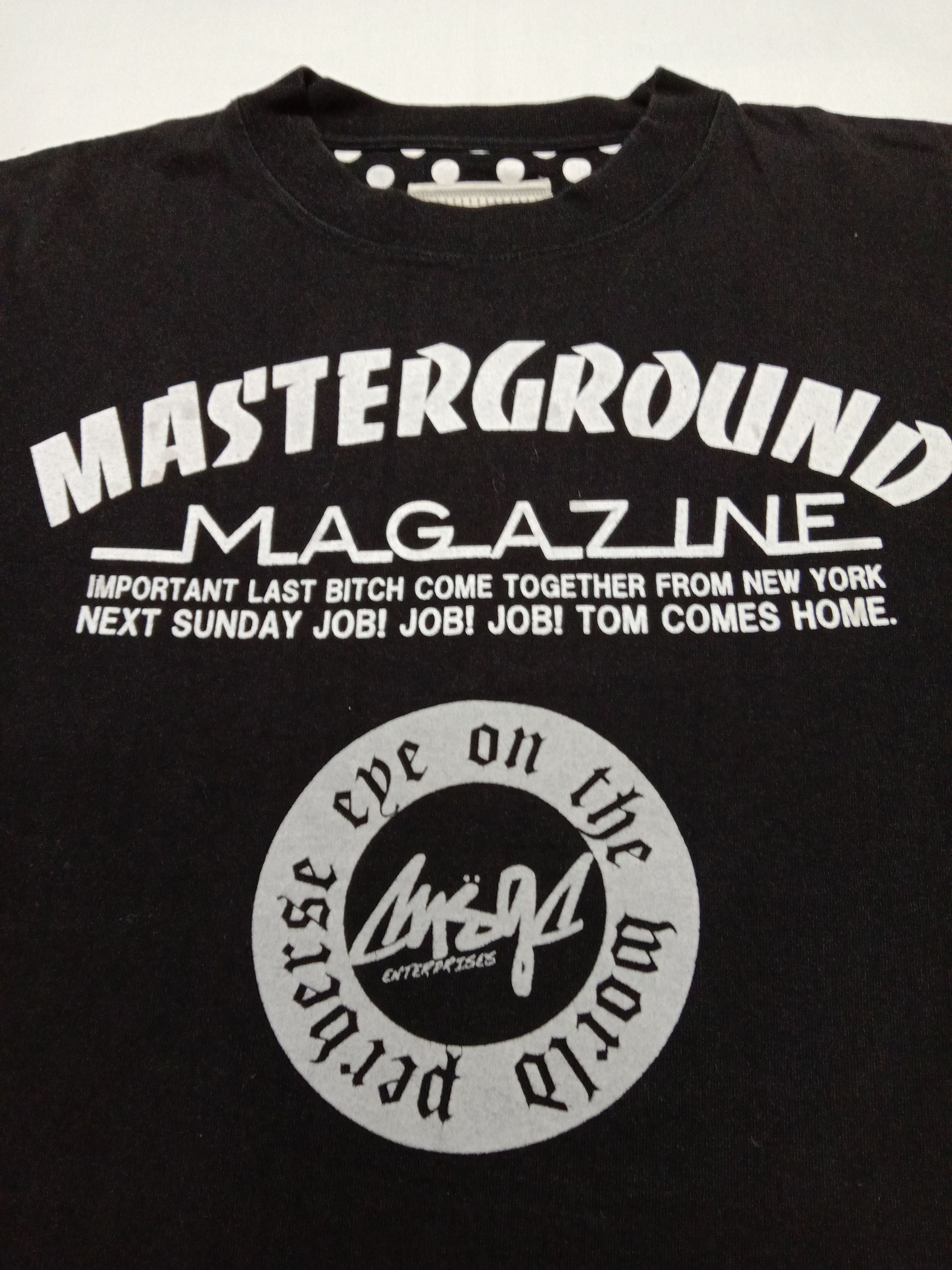 Rap Tees MASTERGROUND MEGAZINE PEOTW Ag Size US S / EU 44-46 / 1 - 2 Thumbnail