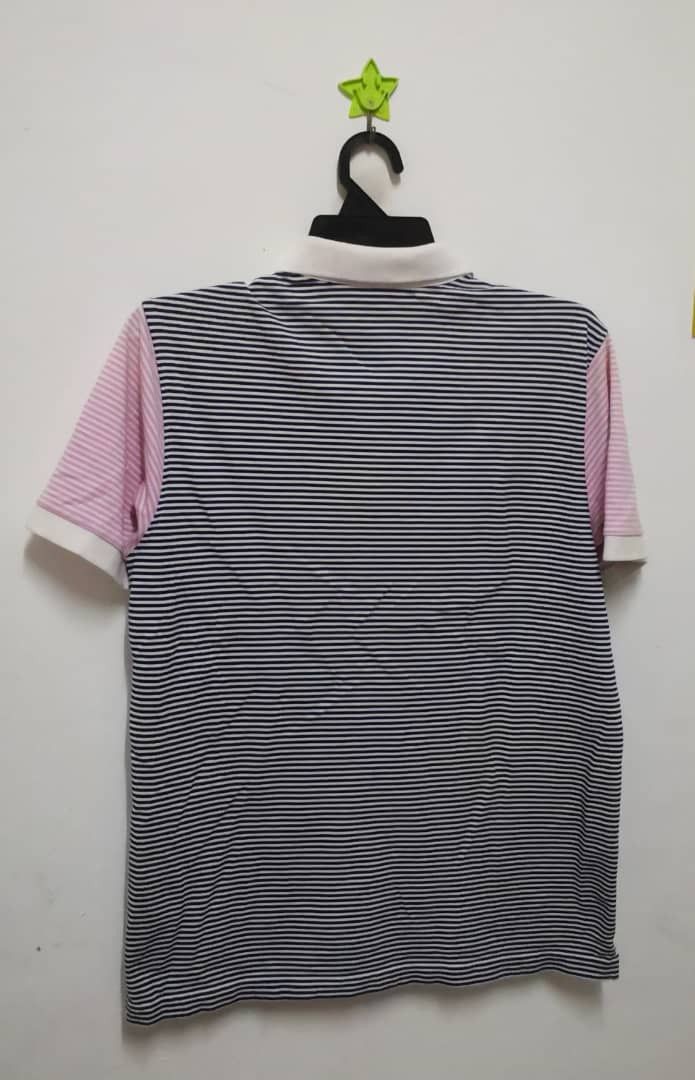 Japanese Brand Uniqlo polo stripe shirt Size US M / EU 48-50 / 2 - 2 Thumbnail