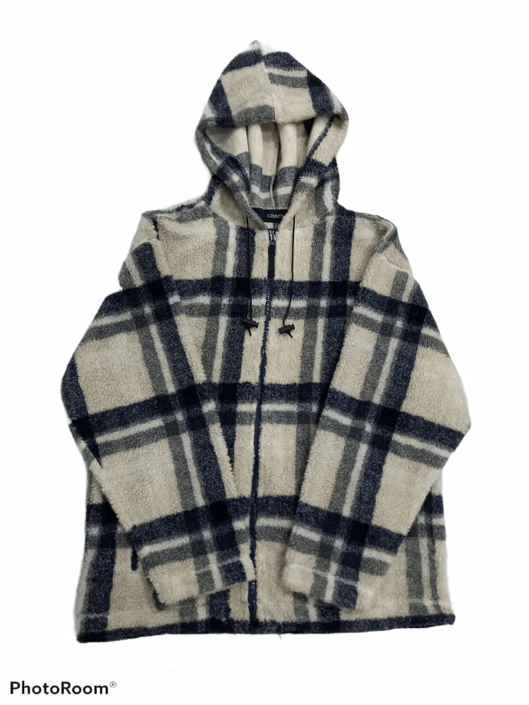Chaps Chaps Ralph Lauren Plaid Fleece Hoodie Size US M / EU 48-50 / 2 - 1 Thumbnail