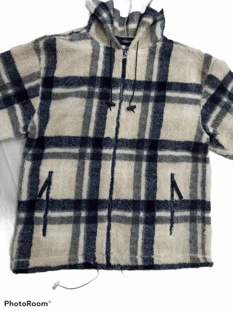 Chaps Chaps Ralph Lauren Plaid Fleece Hoodie Size US M / EU 48-50 / 2 - 2 Thumbnail