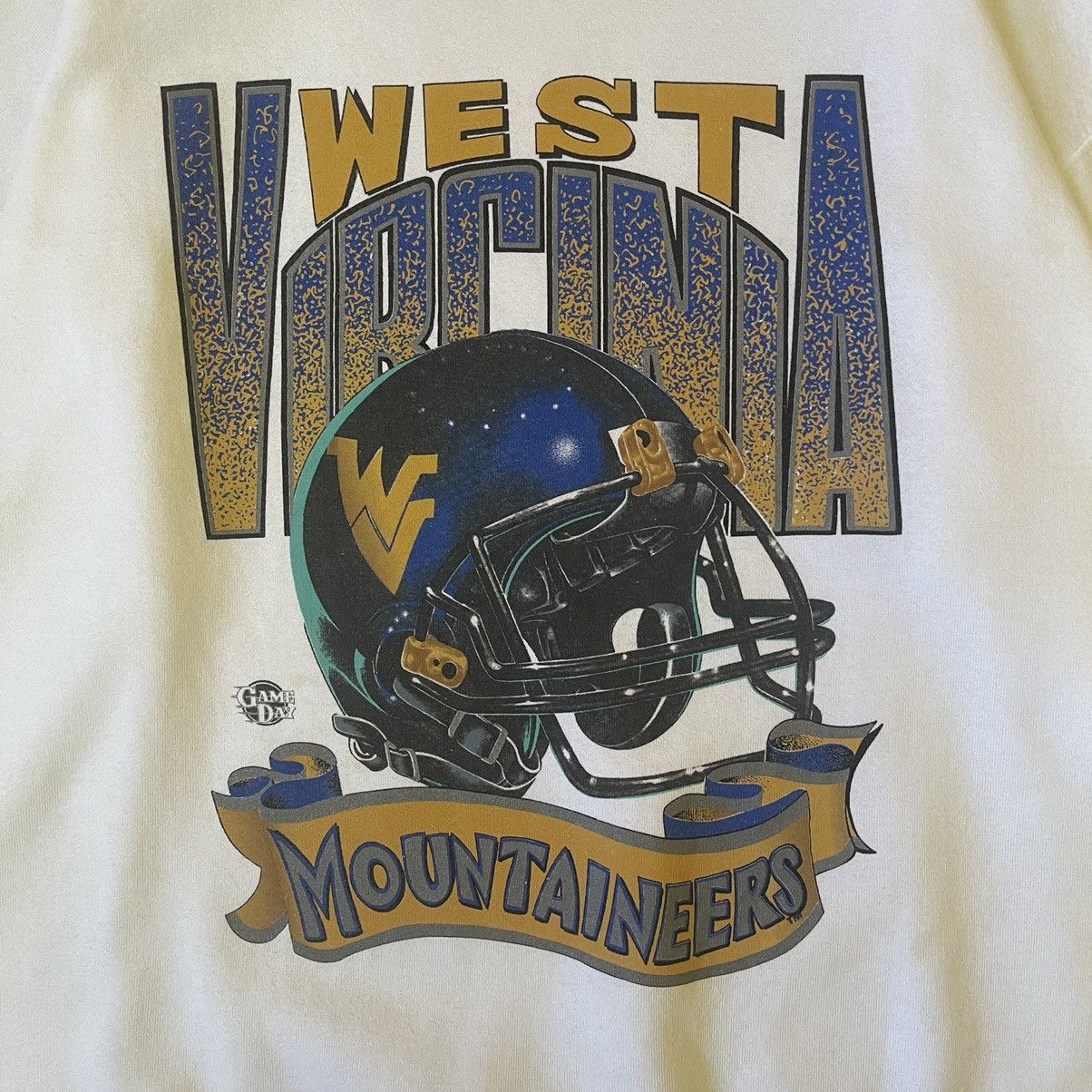 NFL Vintage West Virginia Big Logo Printed Sweatshirt Size XL Size US XL / EU 56 / 4 - 5 Thumbnail