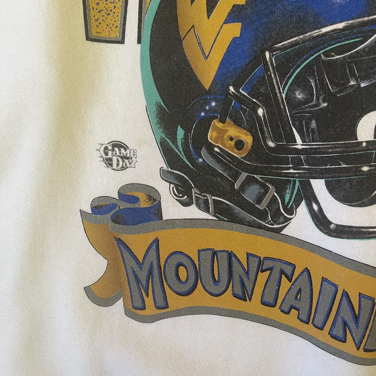 NFL Vintage West Virginia Big Logo Printed Sweatshirt Size XL Size US XL / EU 56 / 4 - 7 Thumbnail