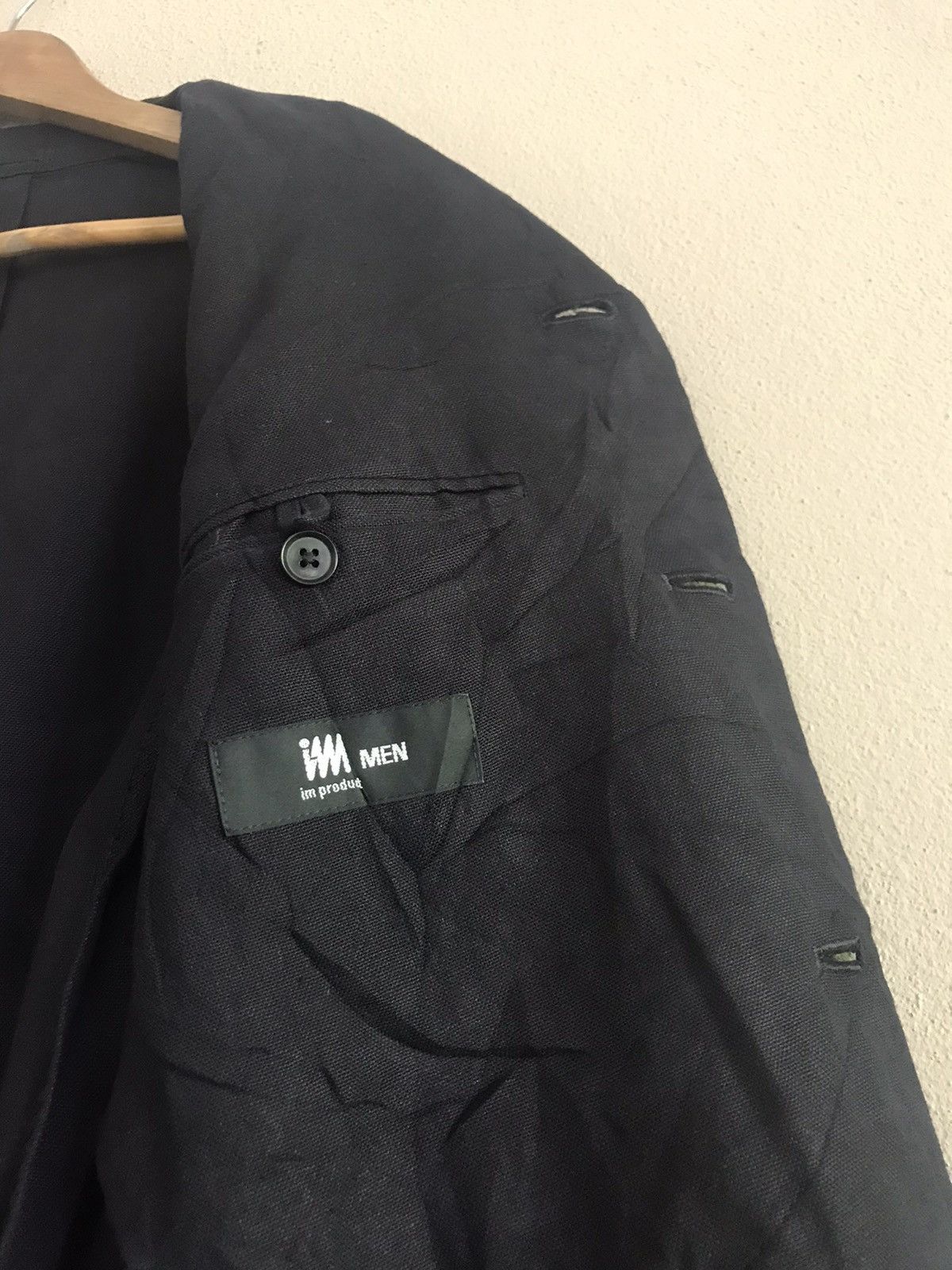 Issey Miyake IM Product Men by Issey Miyake black jacket Size US M / EU 48-50 / 2 - 8 Thumbnail